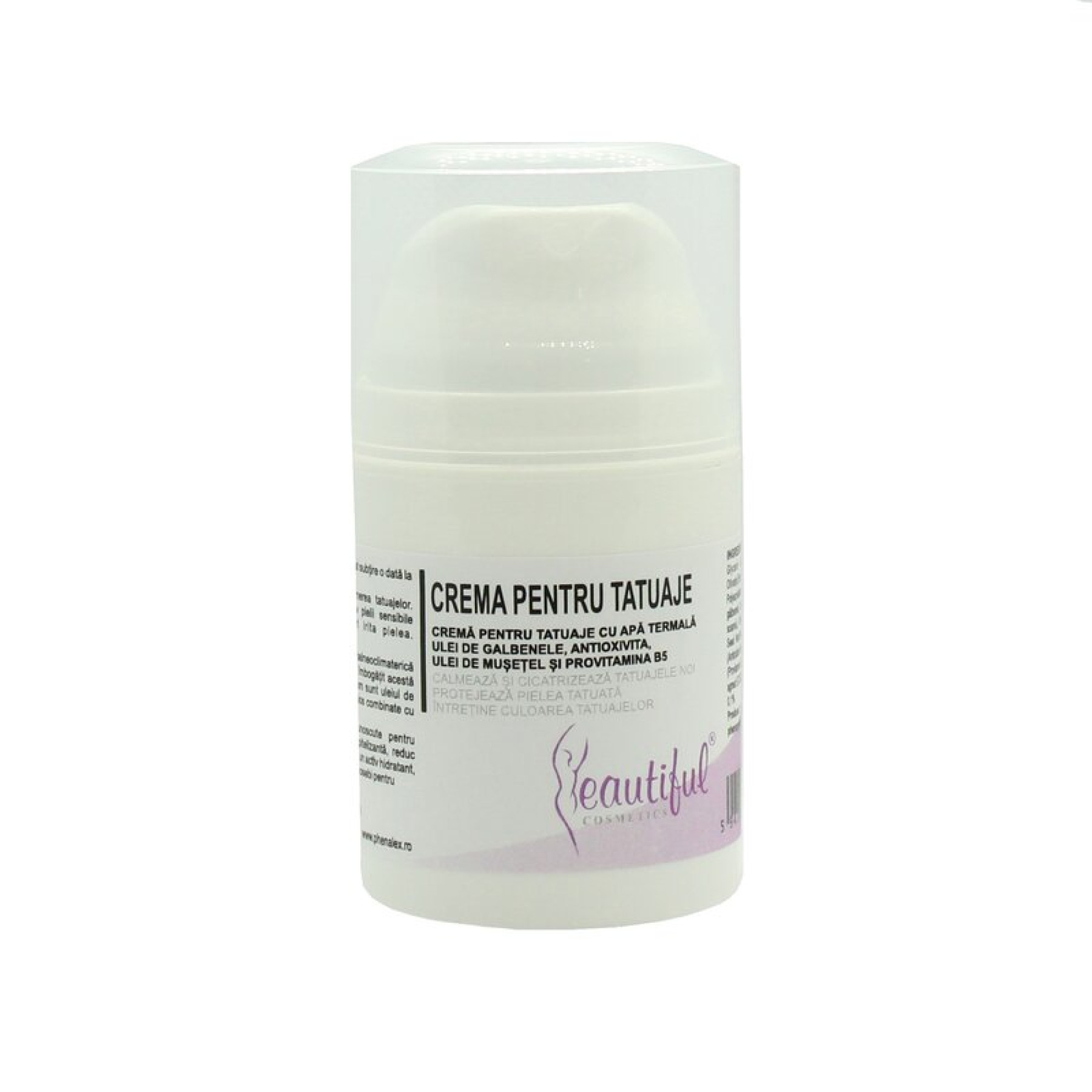 Crema pentru tatuaje 50ml Phenalex