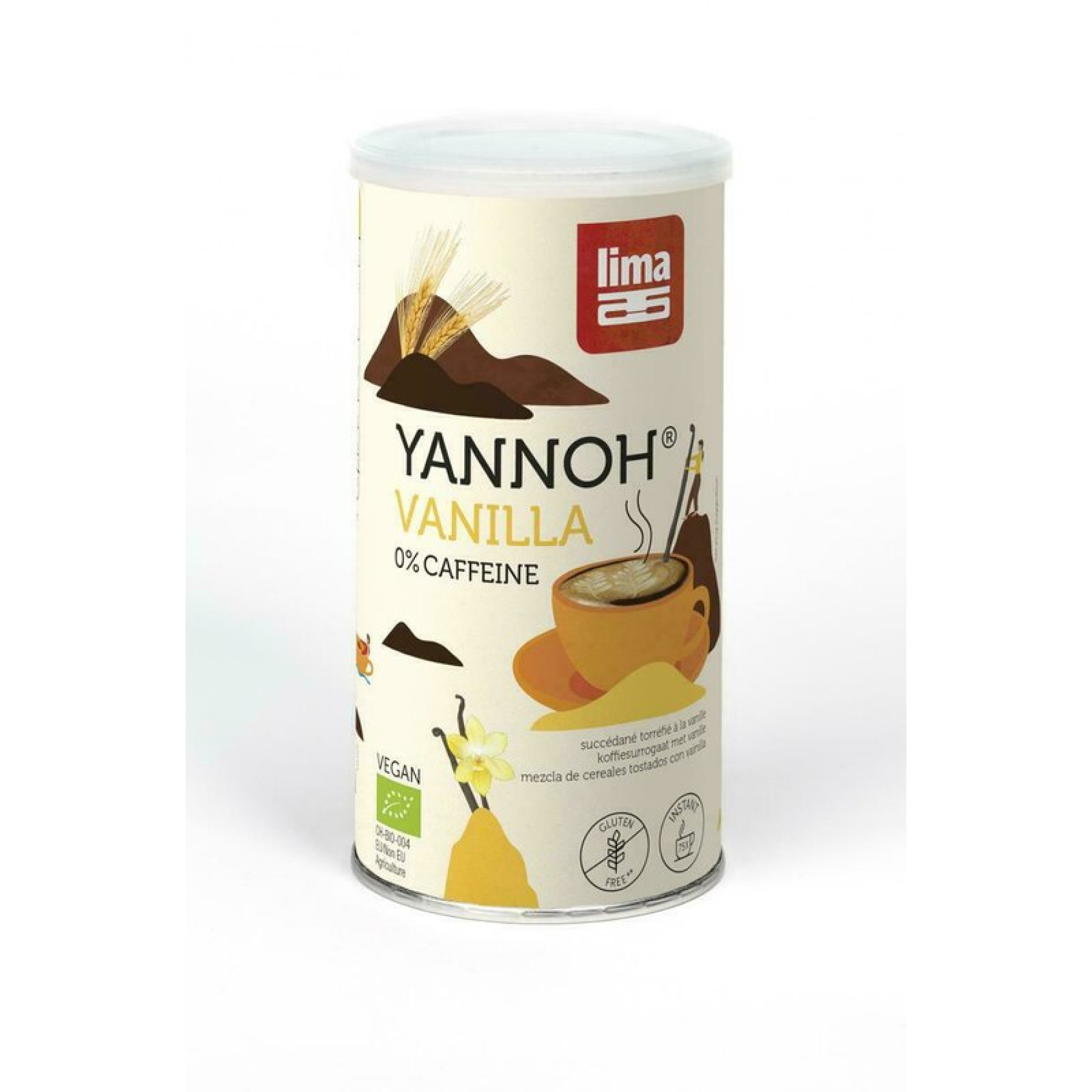 Bautura instant din cereale cu vanilie bio 150g Lima