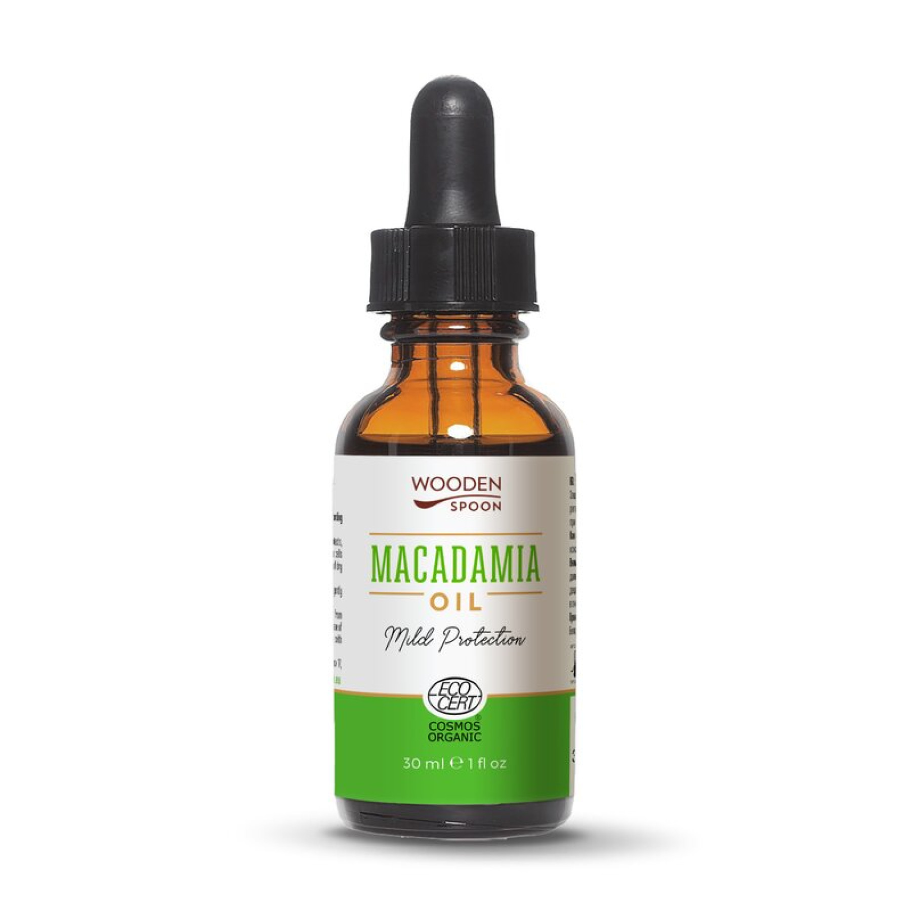 Ulei de macadamia ecologic 30ml Wooden Spoon