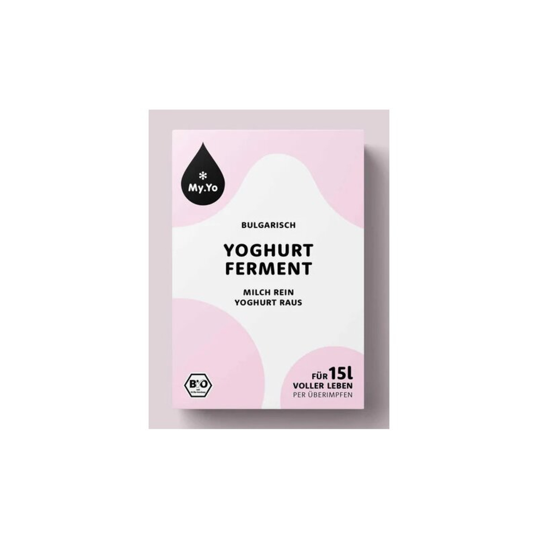 Ferment probiotic pentru iaurt bulgaresc bio 15g My.Yo