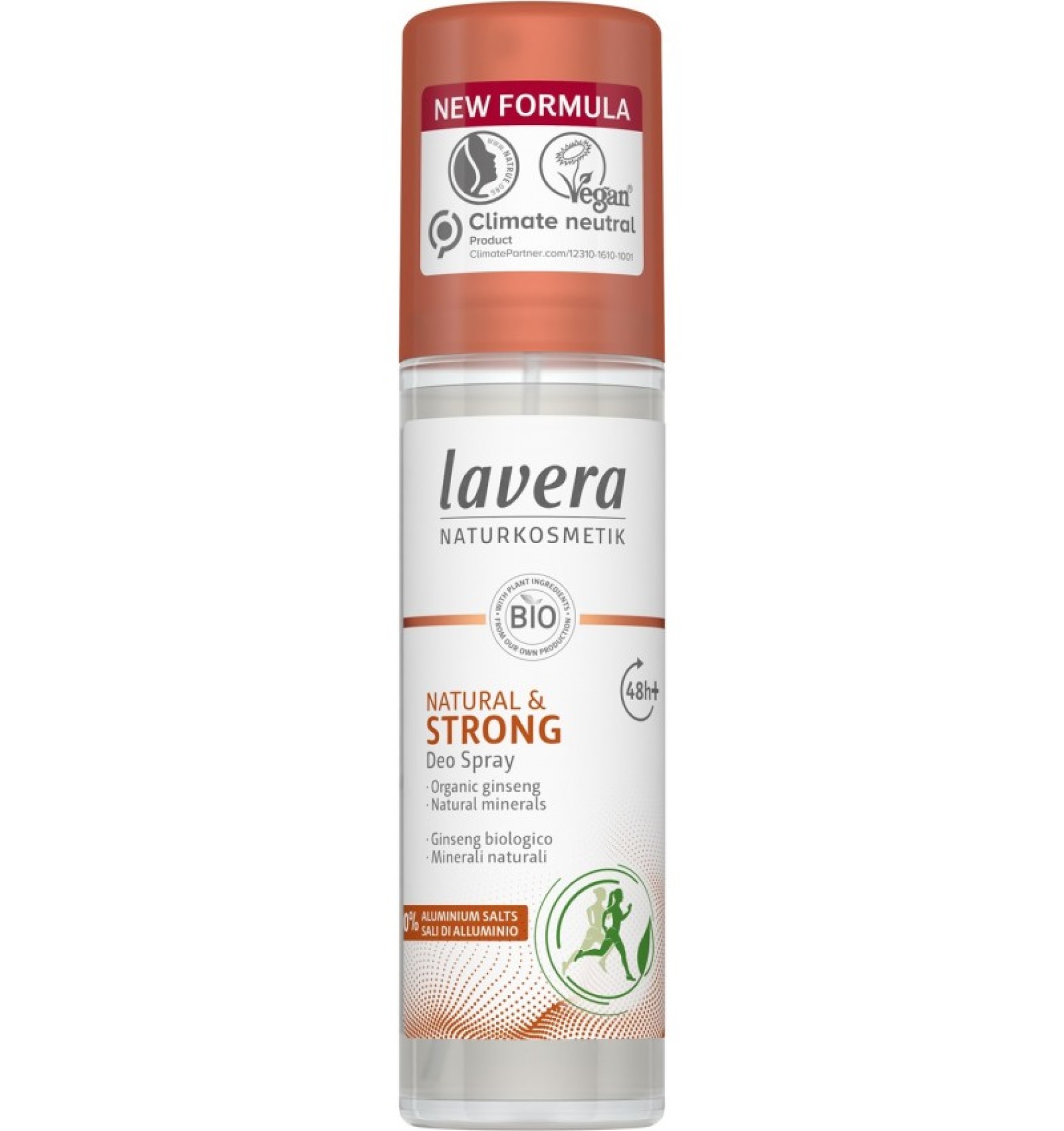 Deodorant spray bio, natural & strong, 75ml