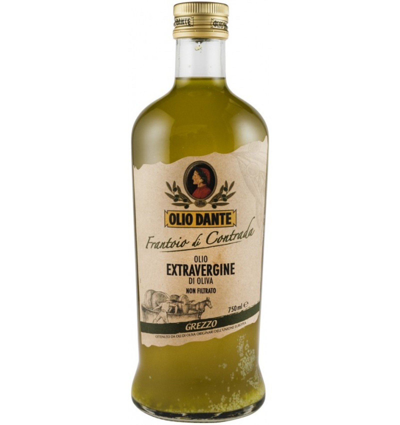 Ulei de masline extravirgin, nefiltrat, 750 ml Olio