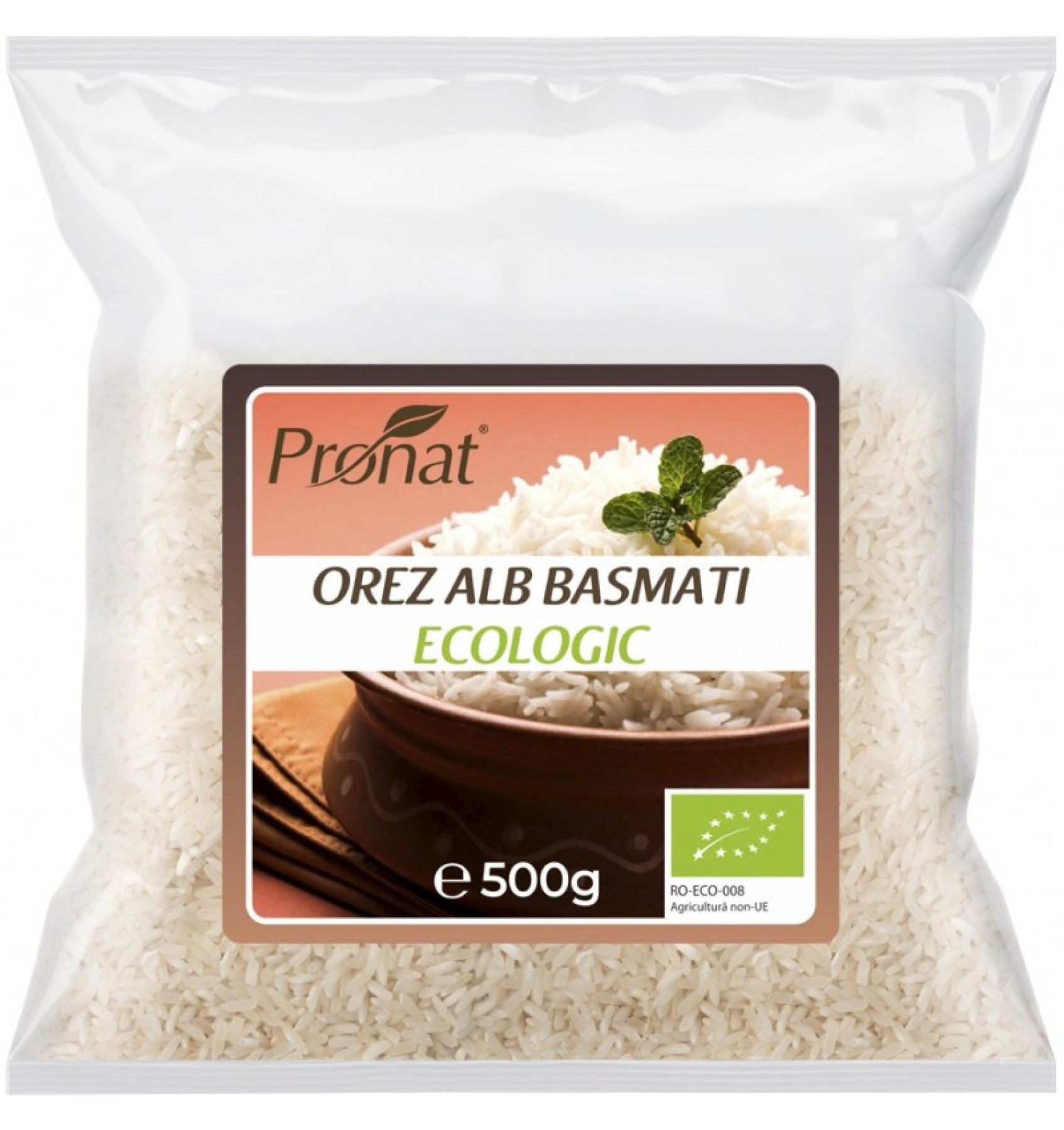 Orez alb basmati bio, 500g