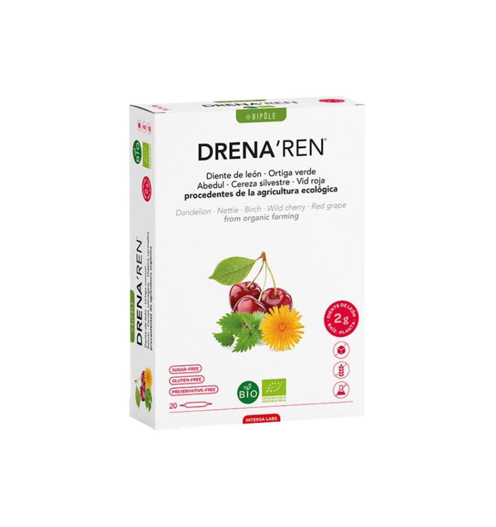 Drena\'ren bio, 200ml 20x10ml bipole