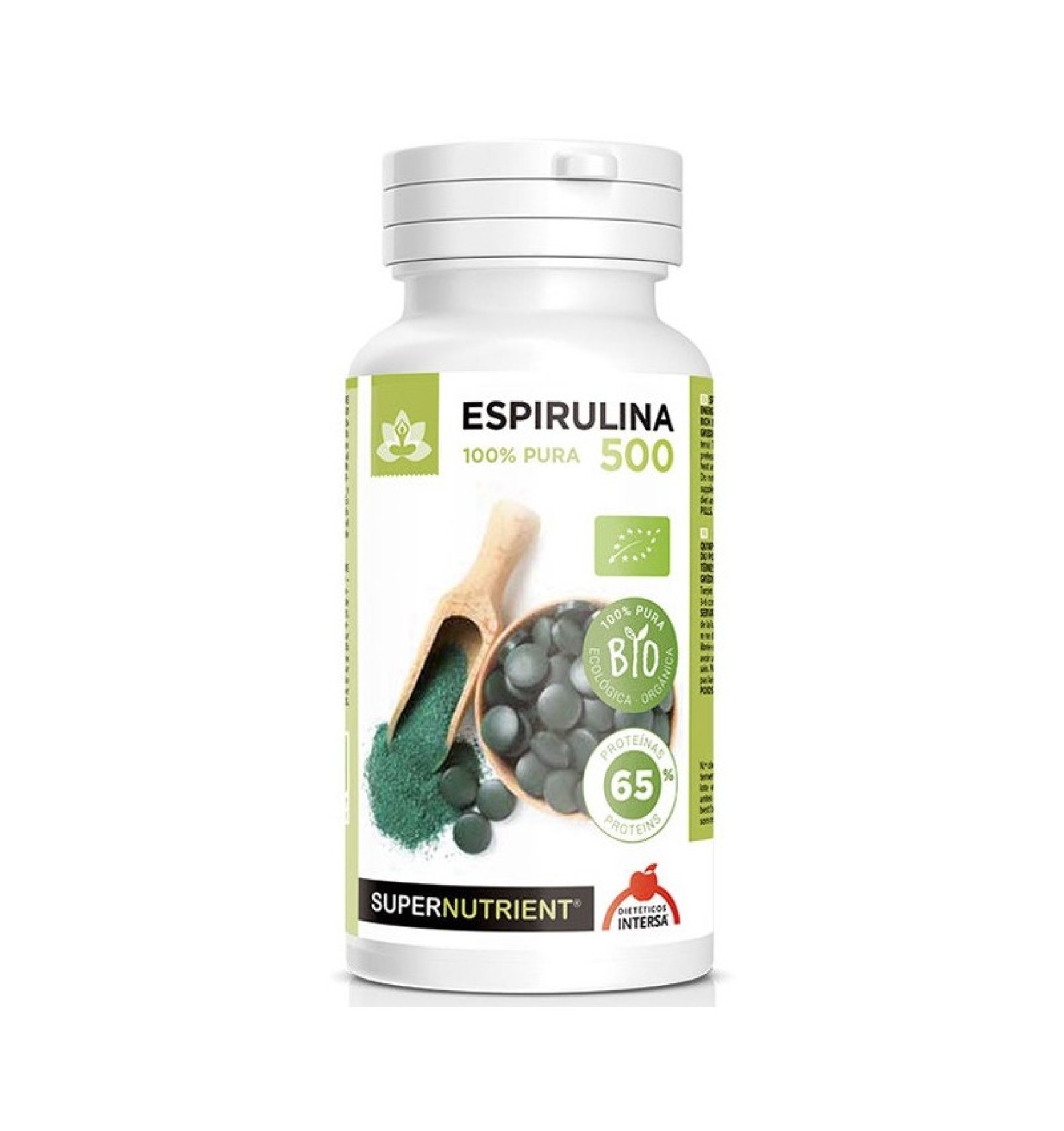 Spirulina bio 500mg, 90g dieteticos