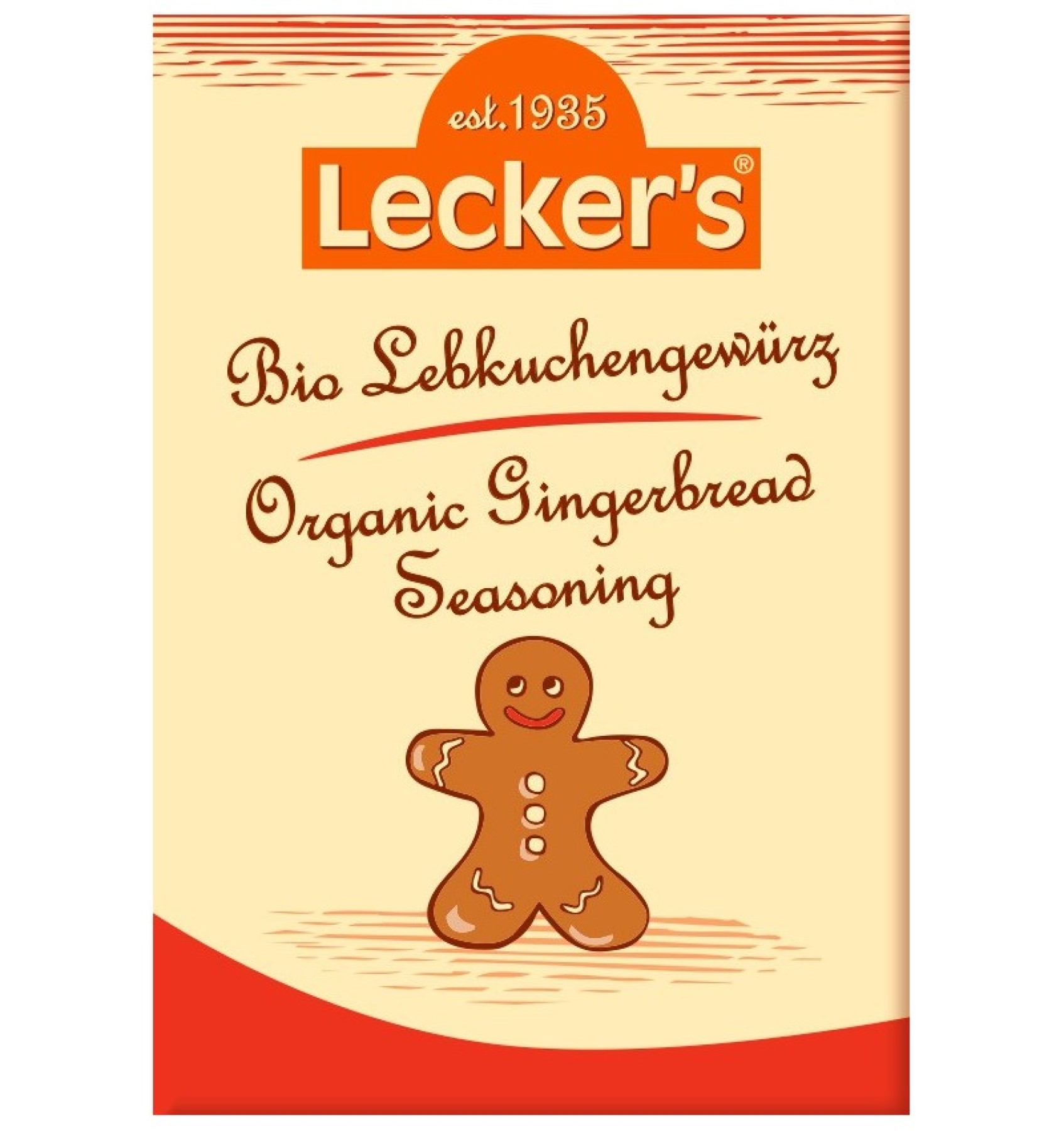 Condimente bio pentru turta dulce, 16g lecker\'s