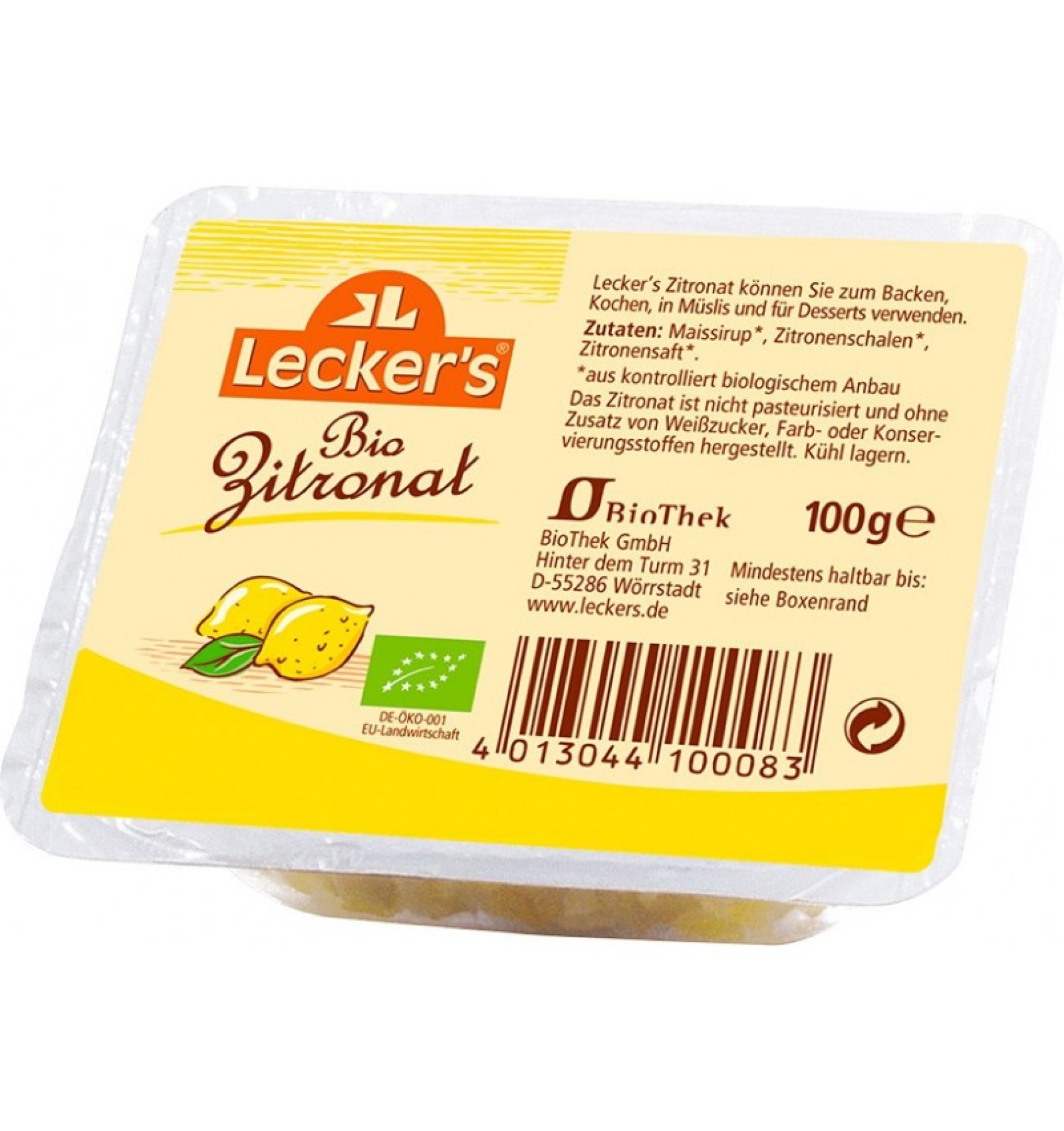 Coaja de lamaie bio, 100g lecker\'s