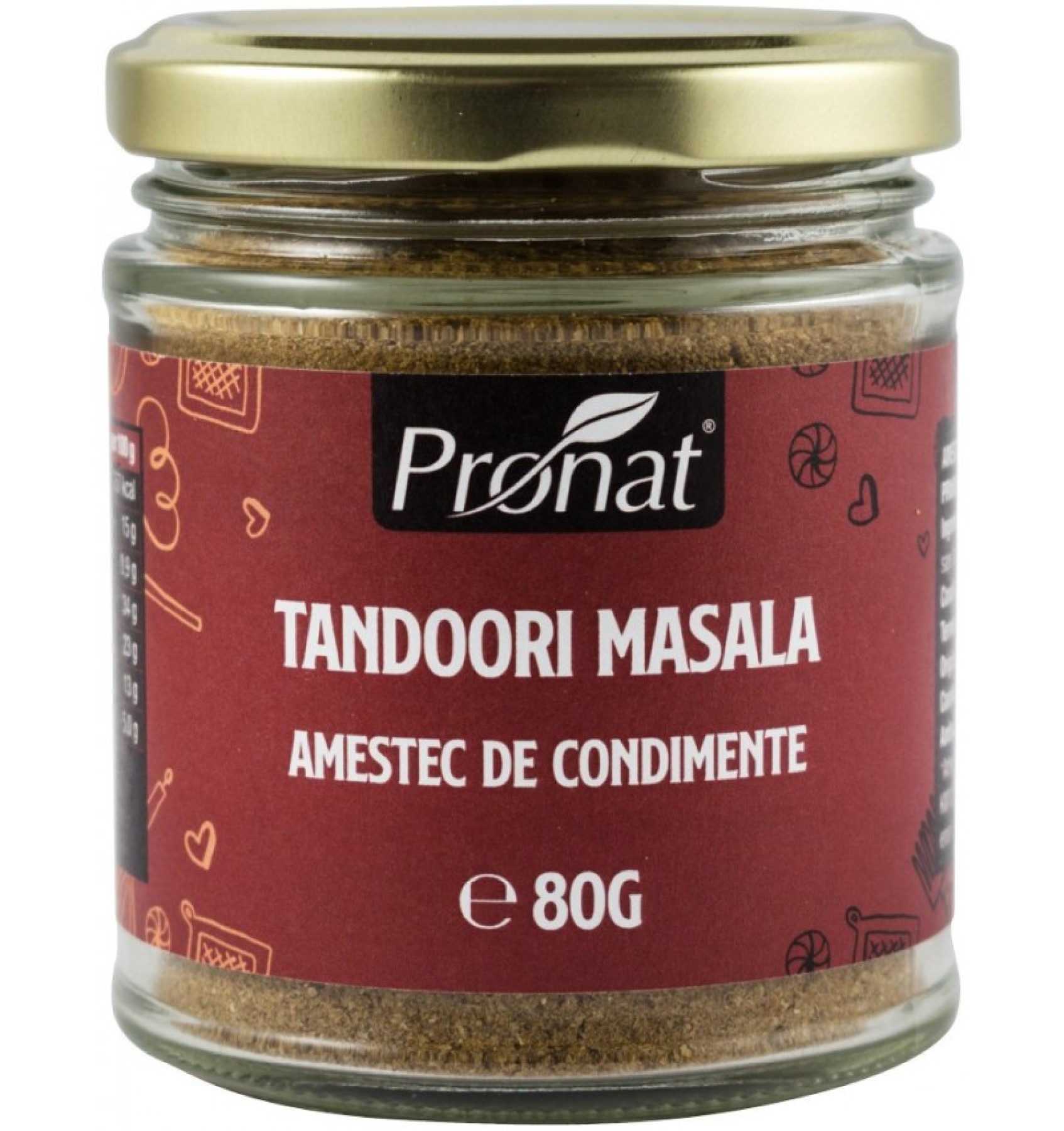 Tandoori masala, amestec de condimente, 80g