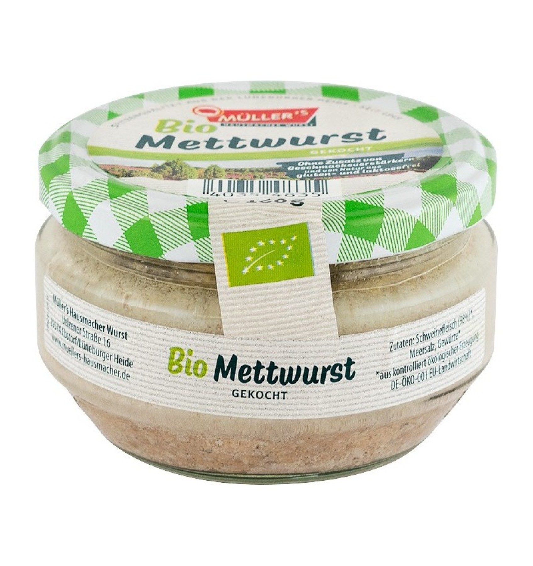 Specialitate BIO din carne de porc cu condimente, 160g