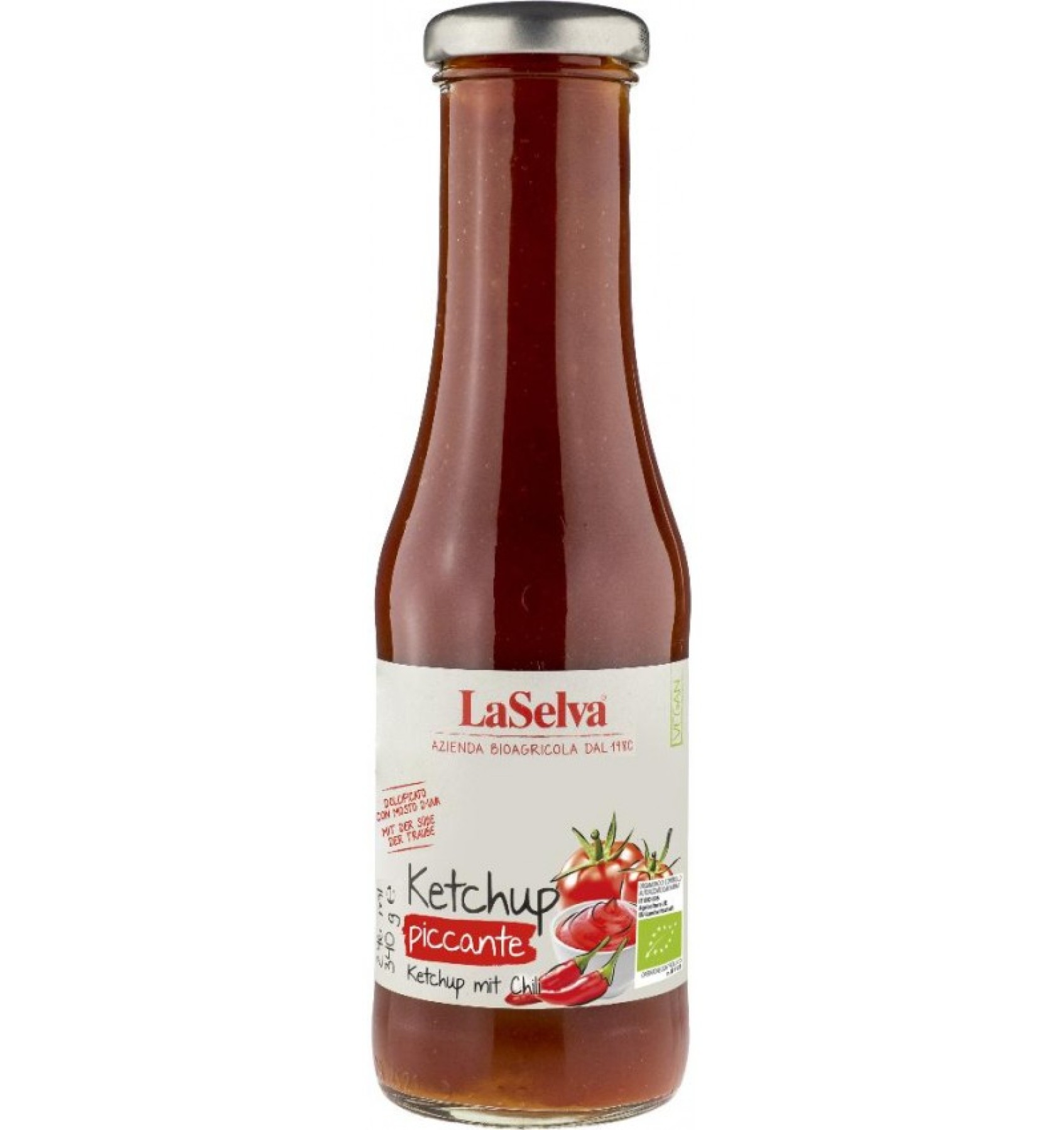 Ketchup picant bio, 340g