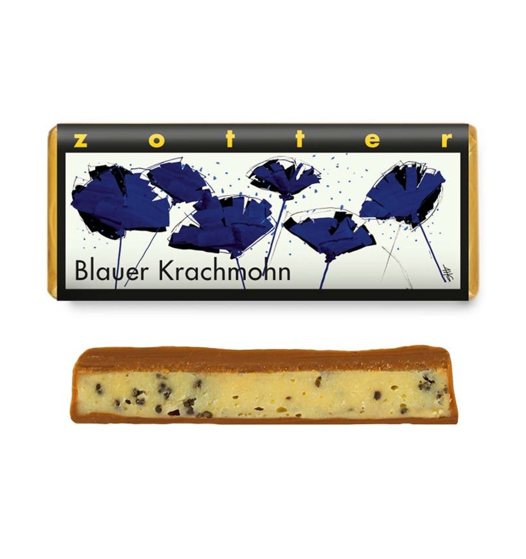 BIO+FAIR Ciocolata cu lapte si mac, 70 g