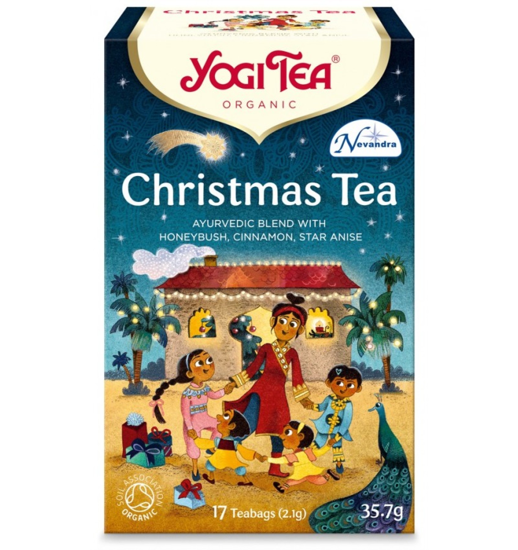 Ceai BIO de Craciun, 17 pliculete - 35,7g Yogi