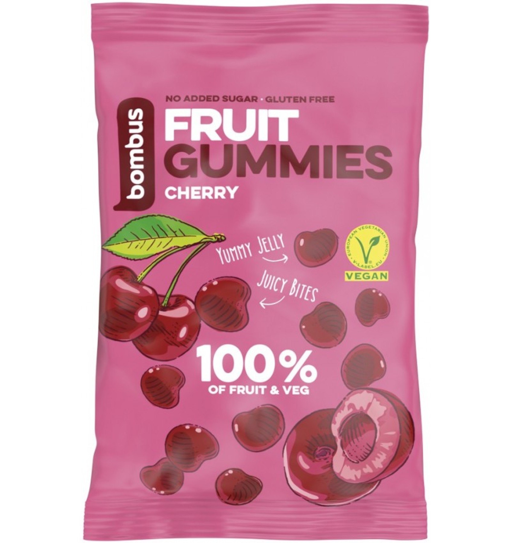 Jeleuri de fructe cu cirese, 35g