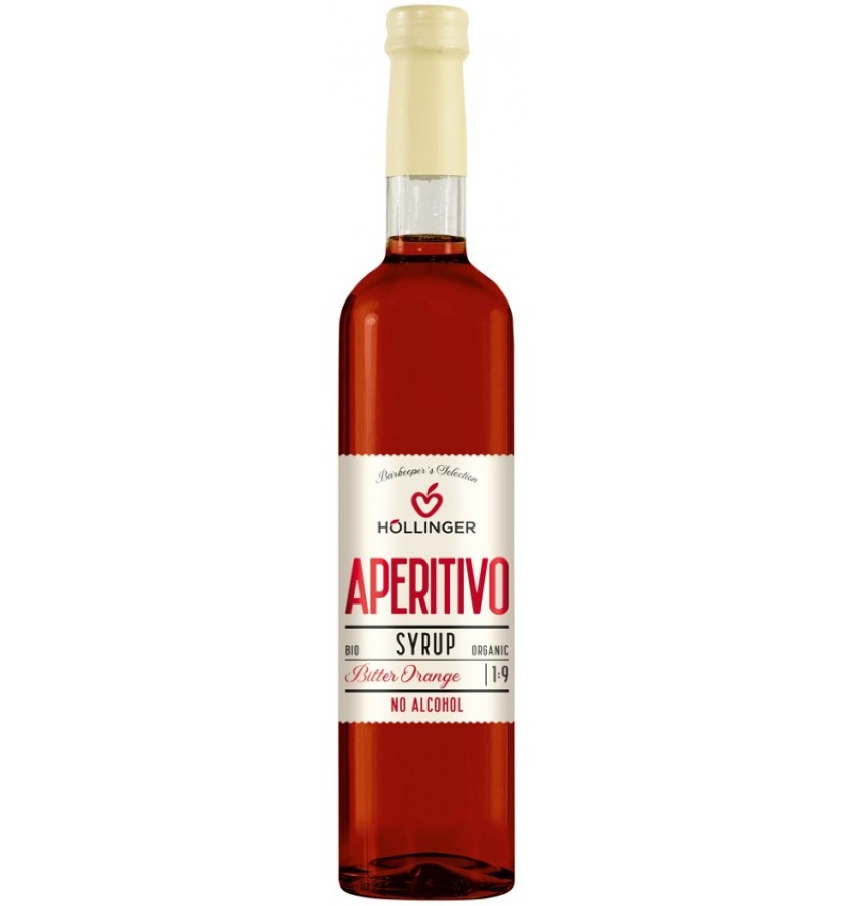 Sirop bio Aperitiv 1:9 Bitter orange, fara alcool, 500 ml