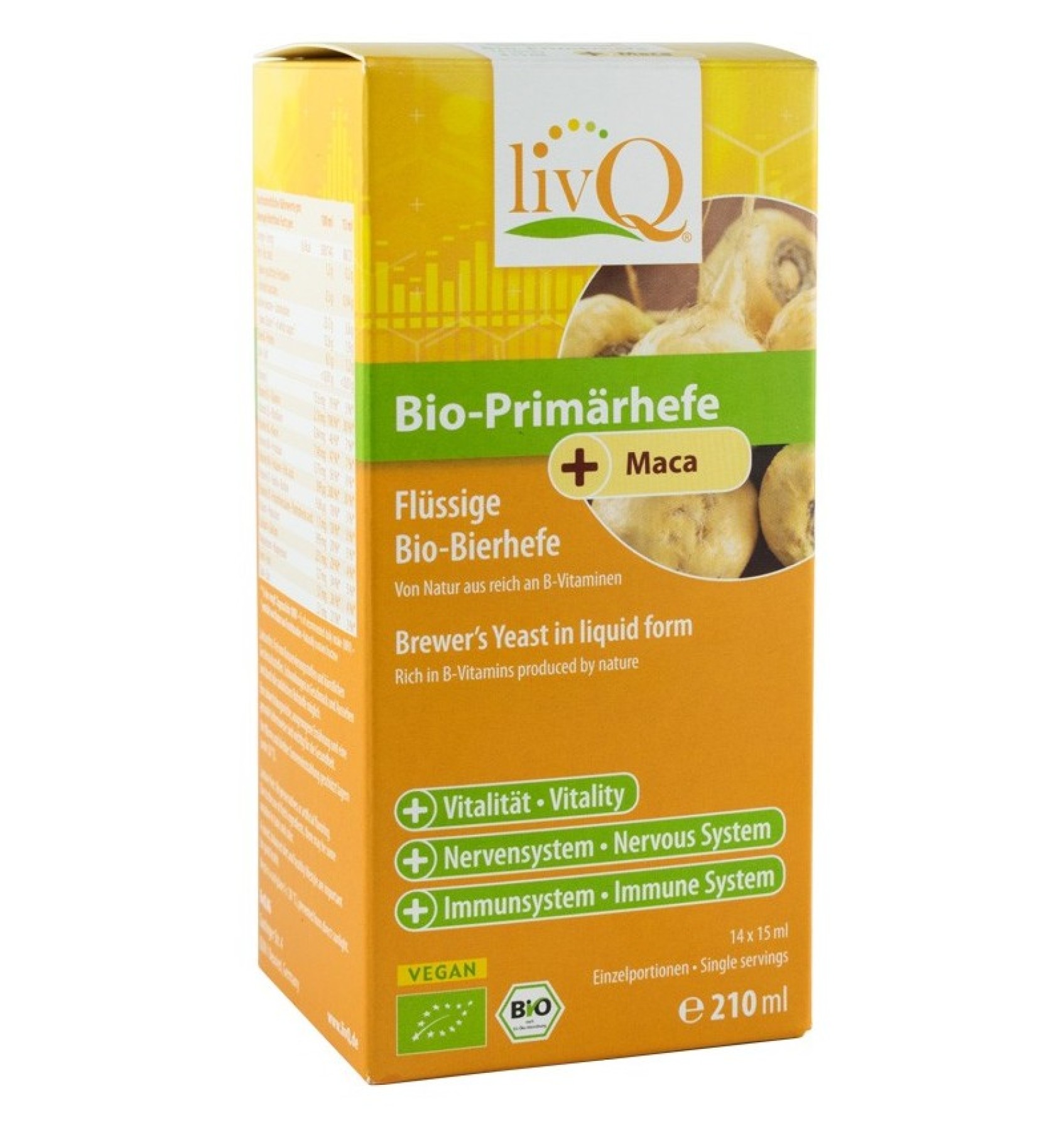 DROJDIE PRIMARA BIO CU MACA, 210 ML
