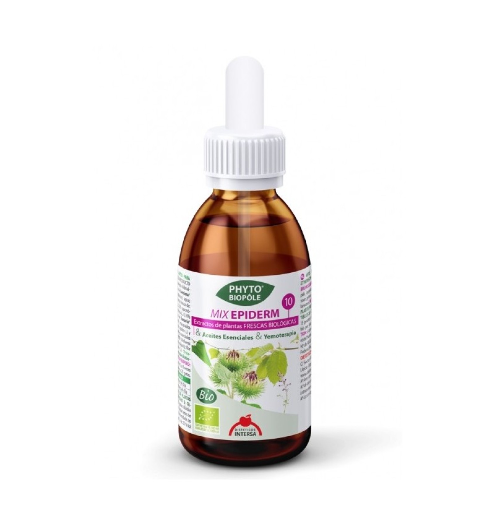 Mix bio 10 din plante, epiderm, curatarea pielii, 50ml phyto-biopôle