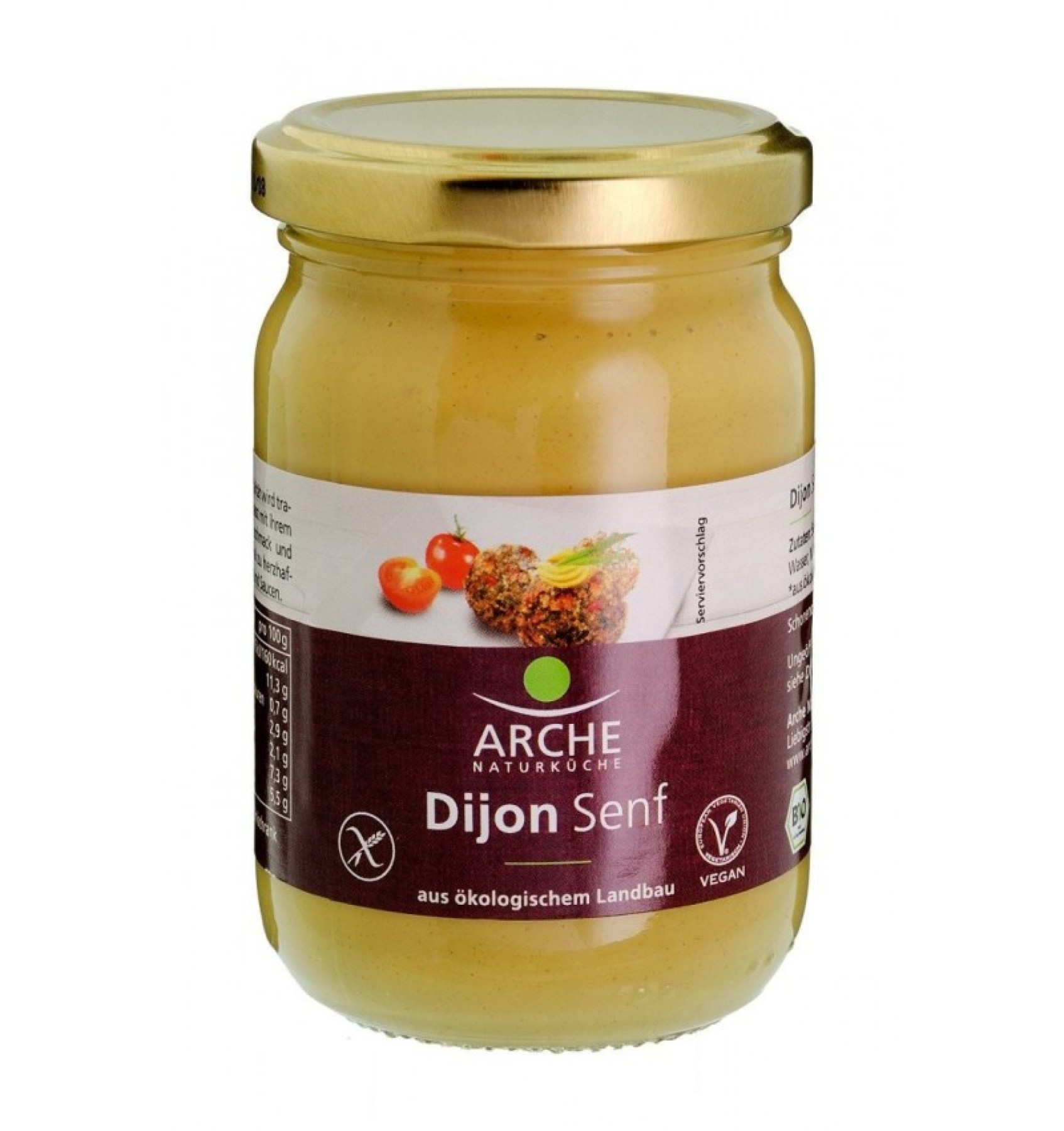Mustar dijon, bio, 200ml