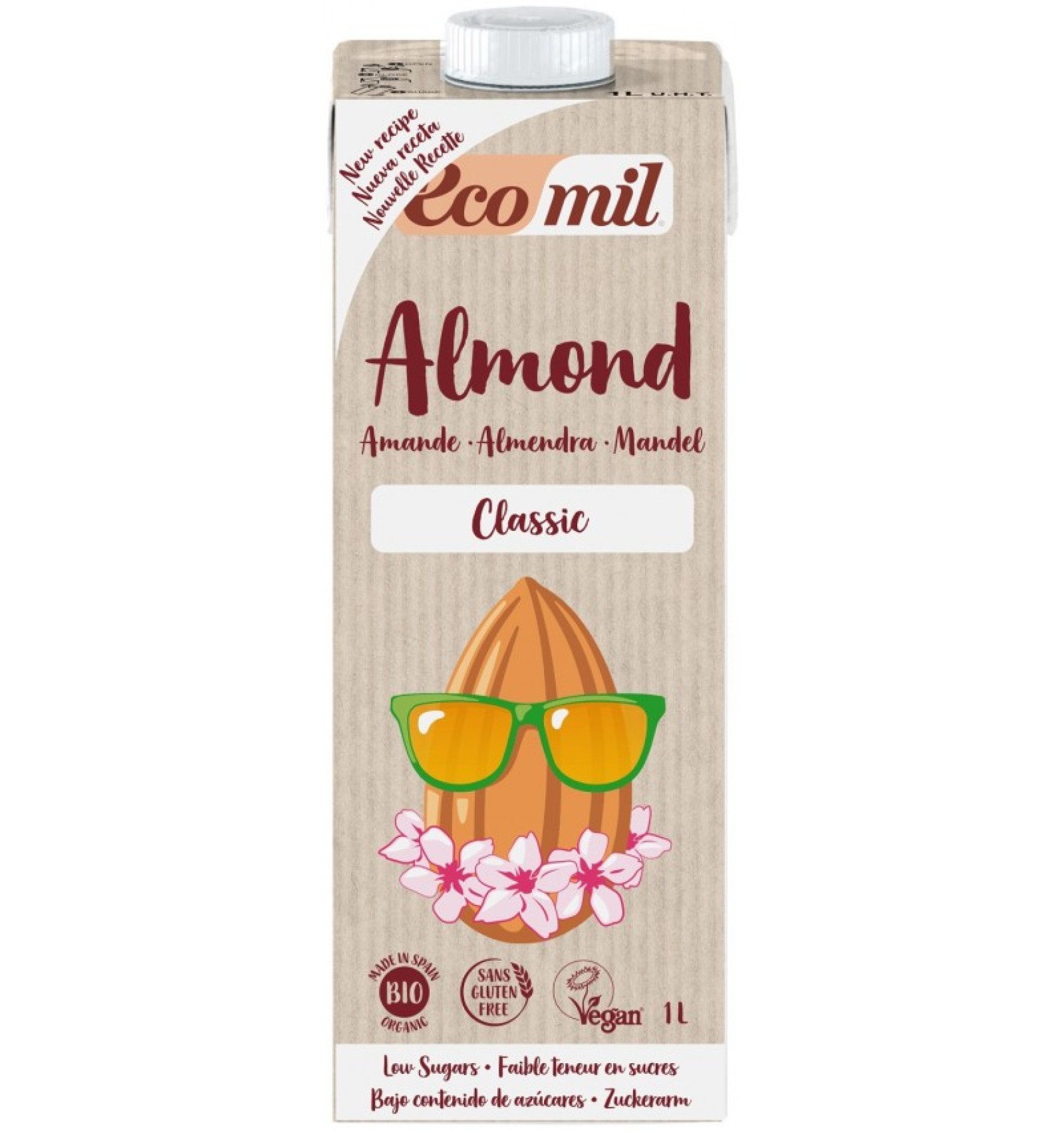 Bautura BIO de migdale clasic, 1l