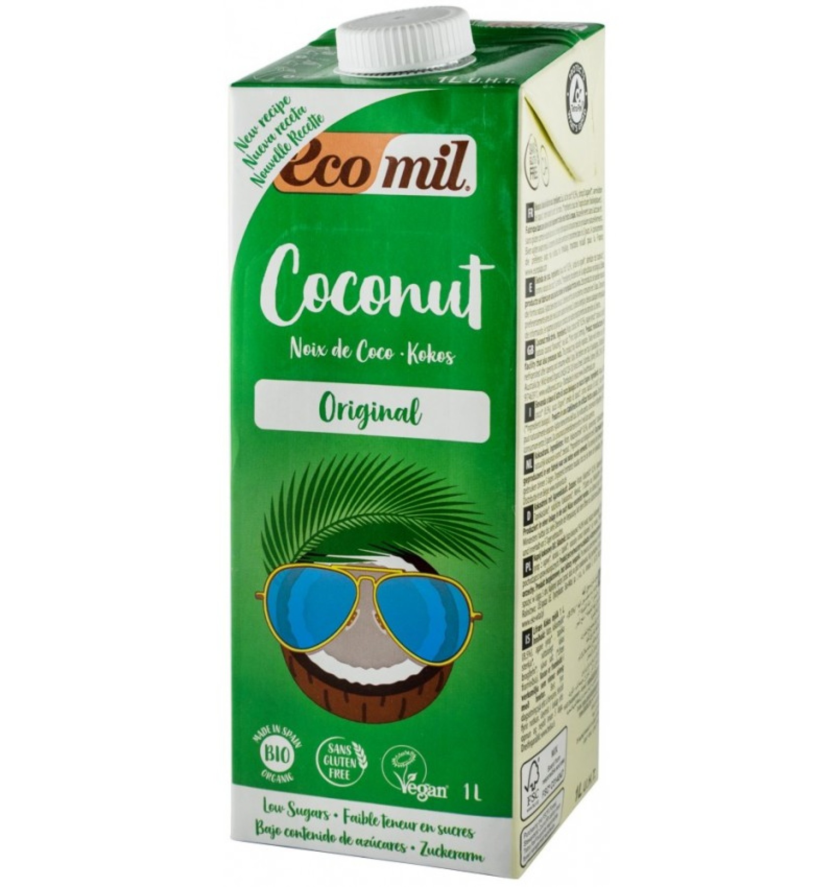 Bautura vegetala bio de cocos, 1000ml