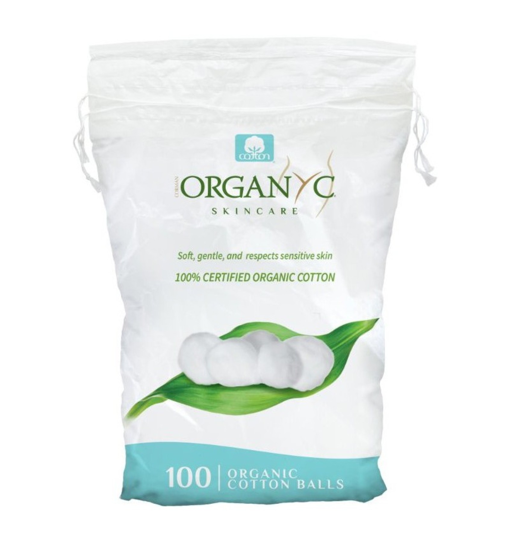 Bile de vata din bumbac organic 100 buc