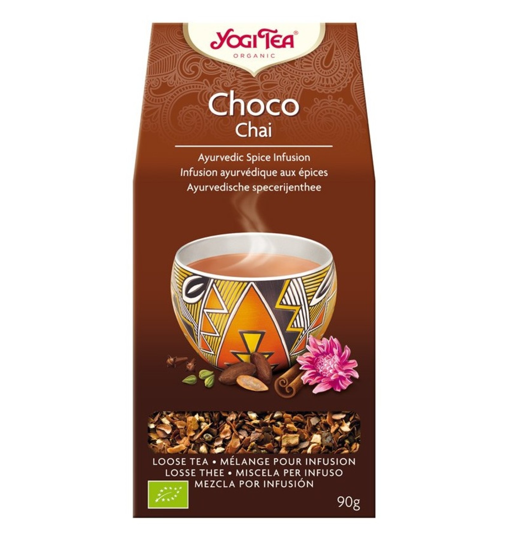 Ceai Bio CHOCO vrac 90g Yogi