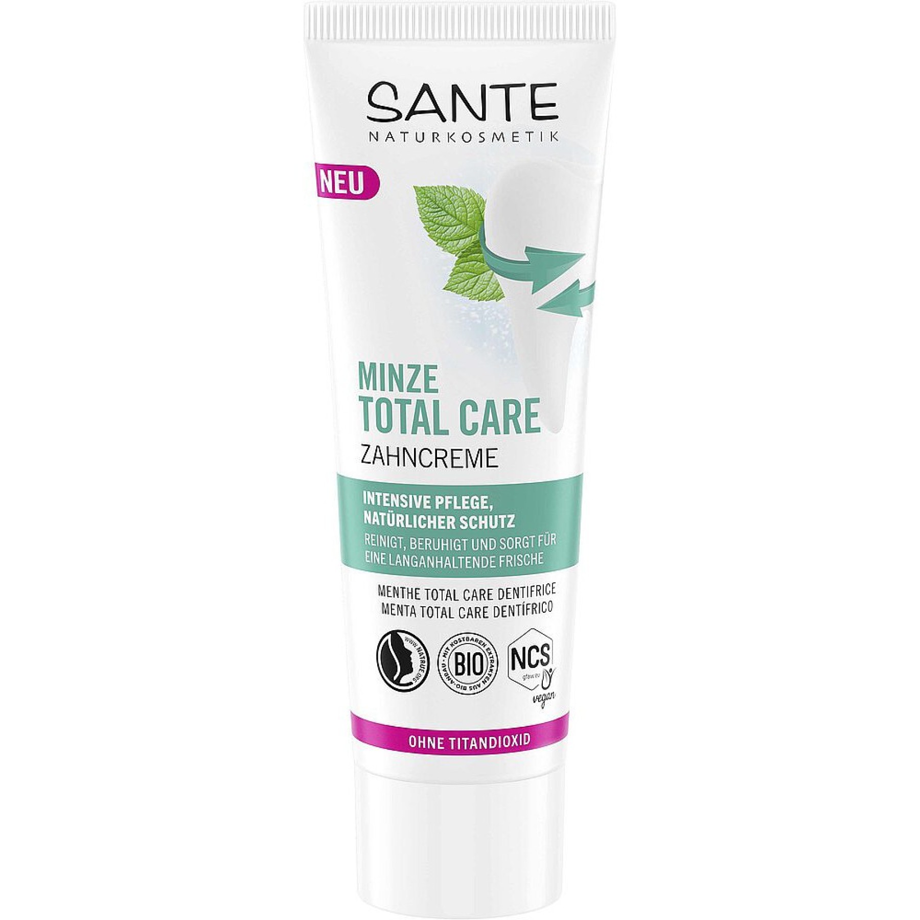 Pasta de dinti total care cu menta si fluor - 75 ml