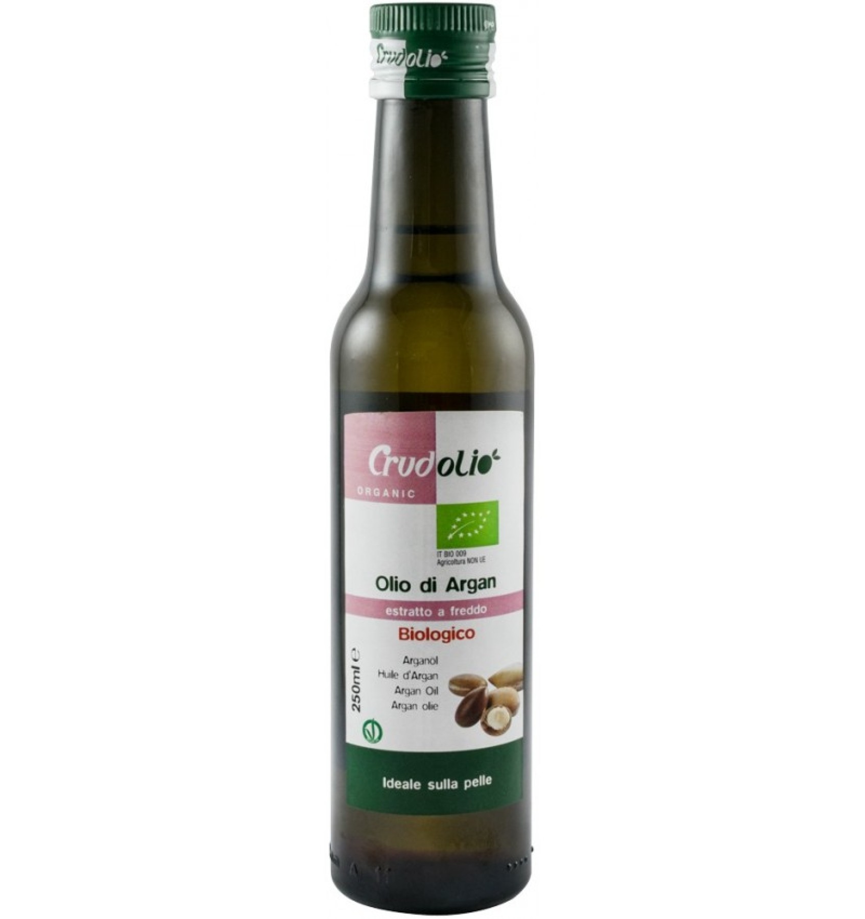 Ulei de argan Bio 250 ml Crudolio