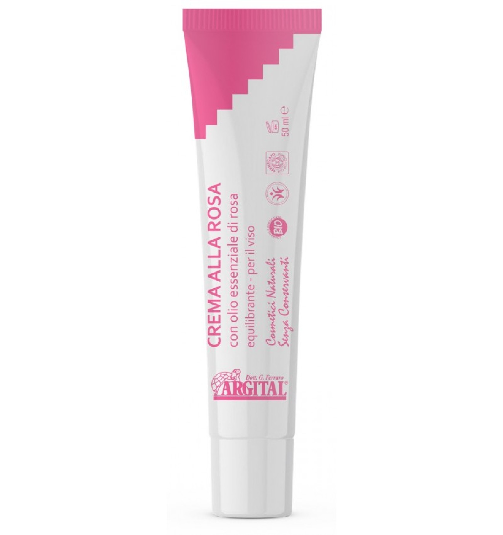 Crema pentru fata cu ulei de trandafiri, 50 ml