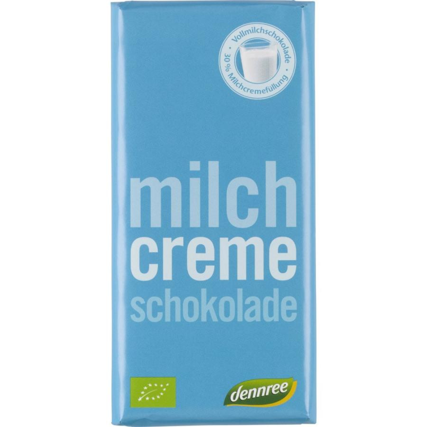 Ciocolata bio cu lapte si crema de lapte - 100 g
