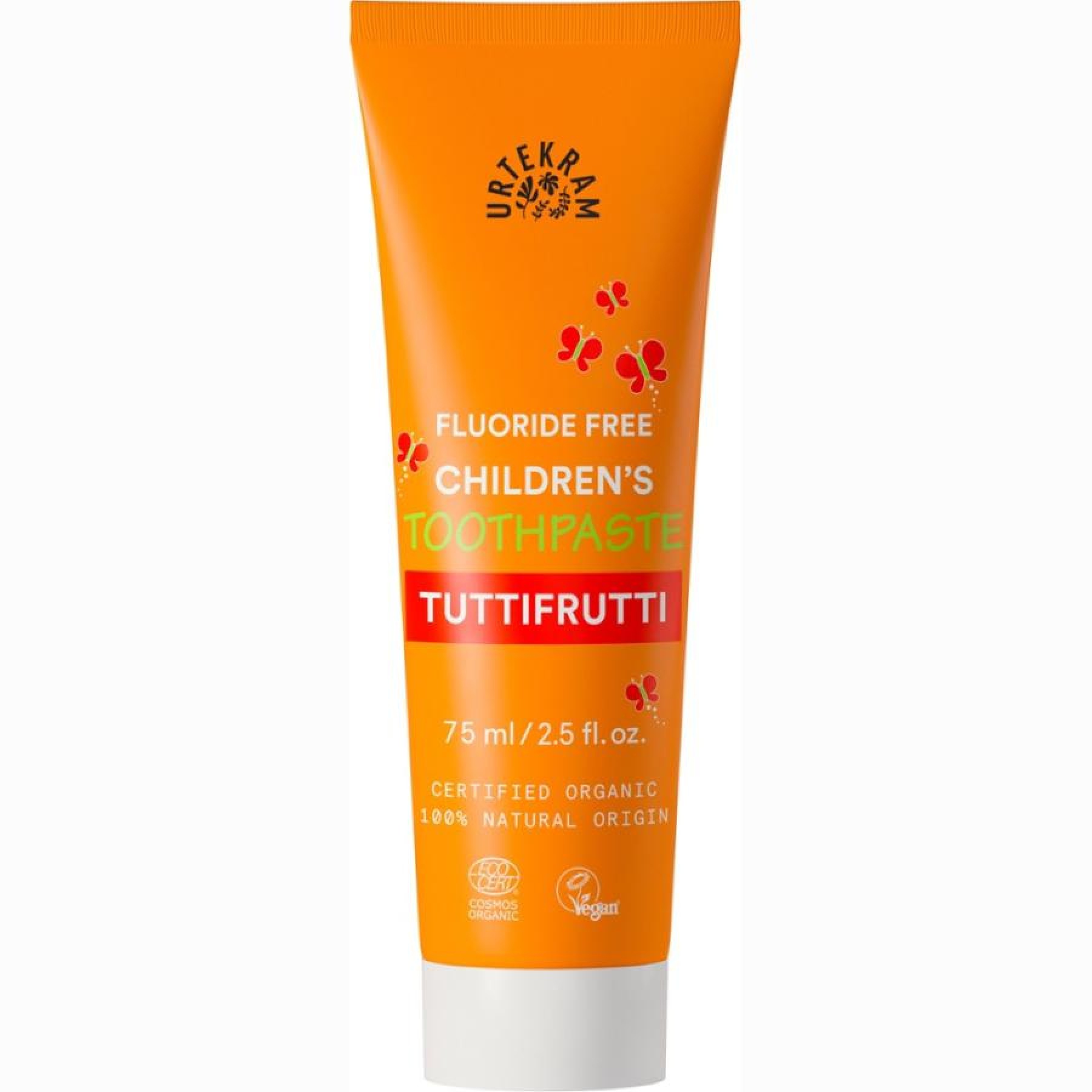 Pasta de dinti cu fructe fara fluorid pentru copii - 75 ml