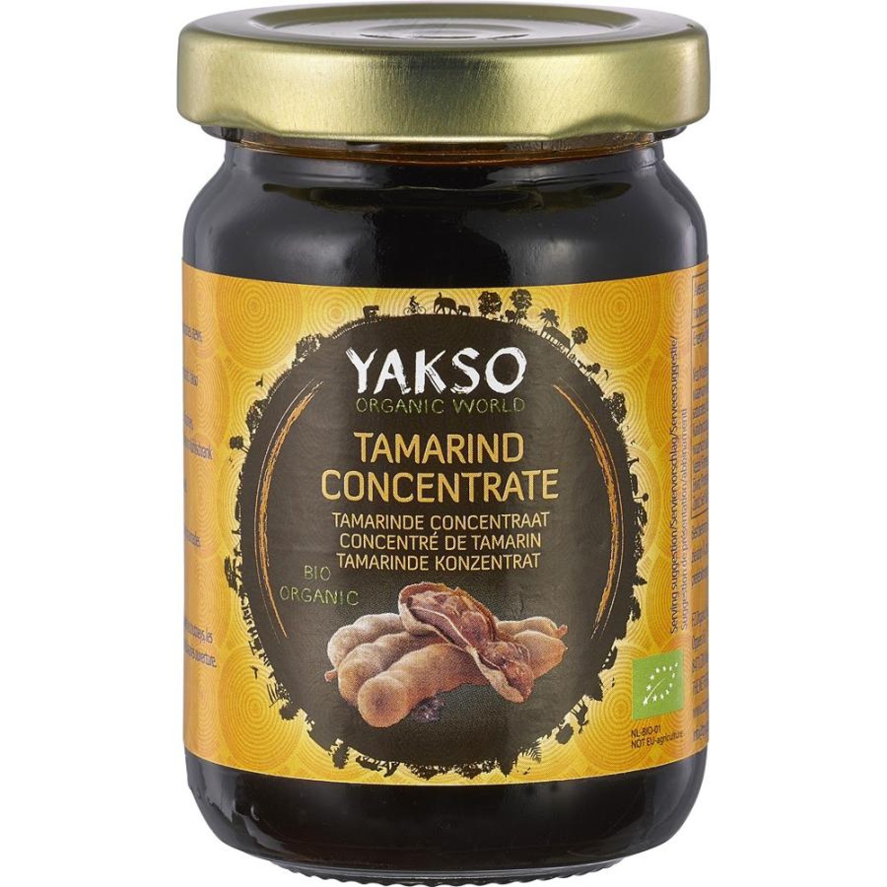 Pasta bio de tamarind - 120 g