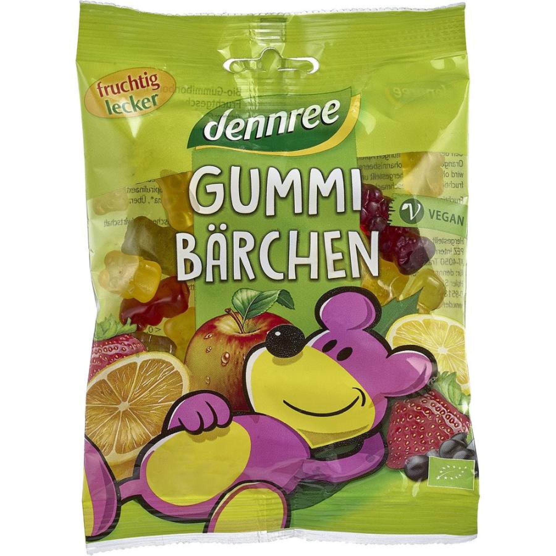 Jeleuri ursuleti gumati vegani, eco - 100 g