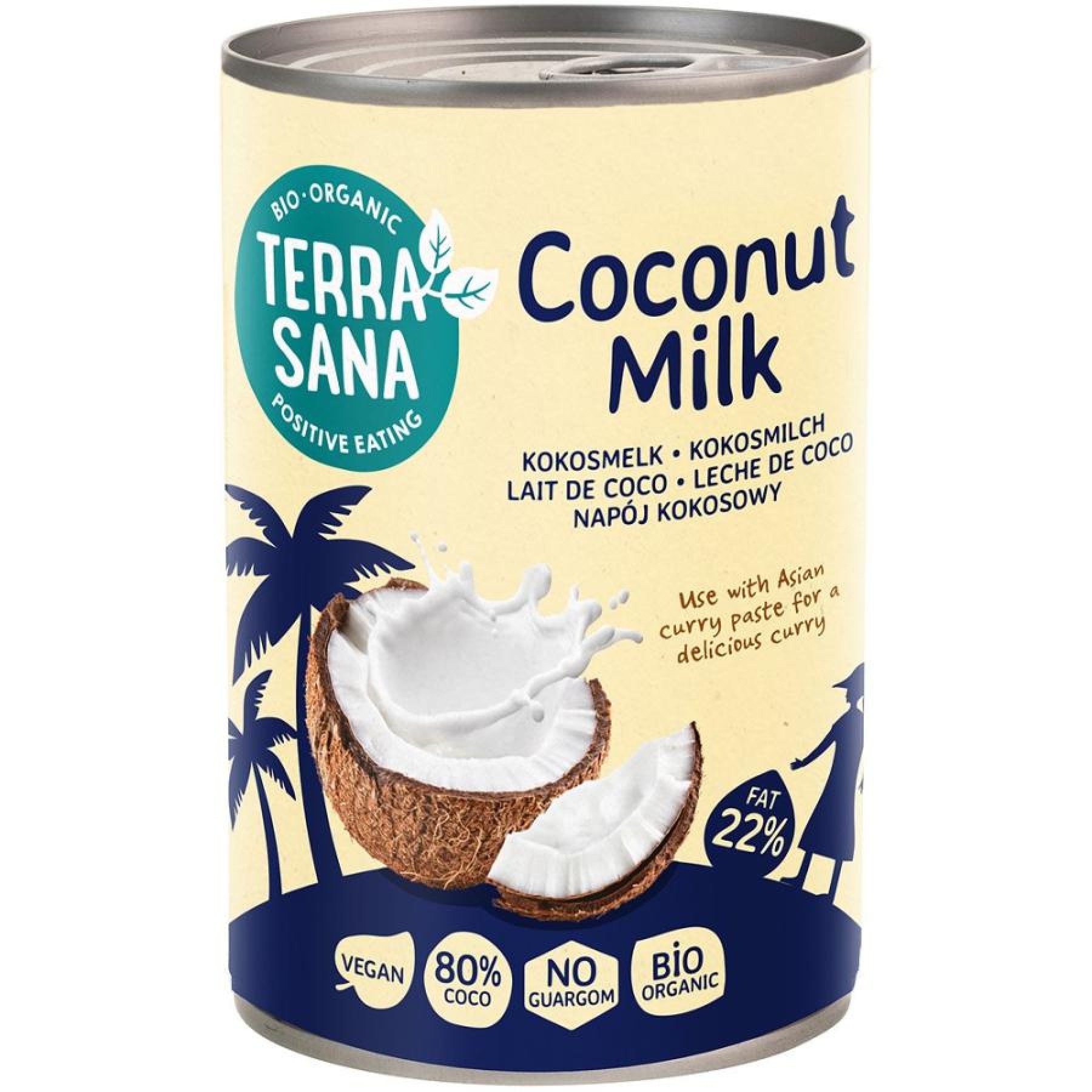 Bautura bio de cocos 80% - 400 ml