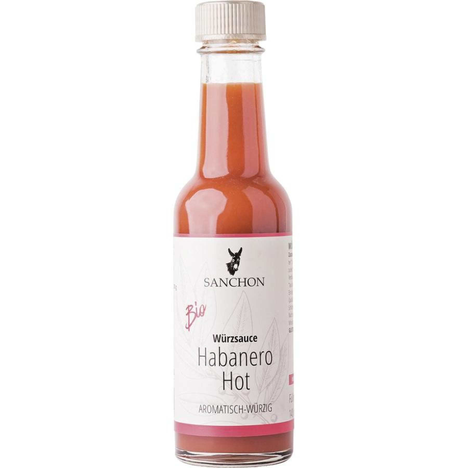 Sos iute habanero cu chili, eco - 140 ml