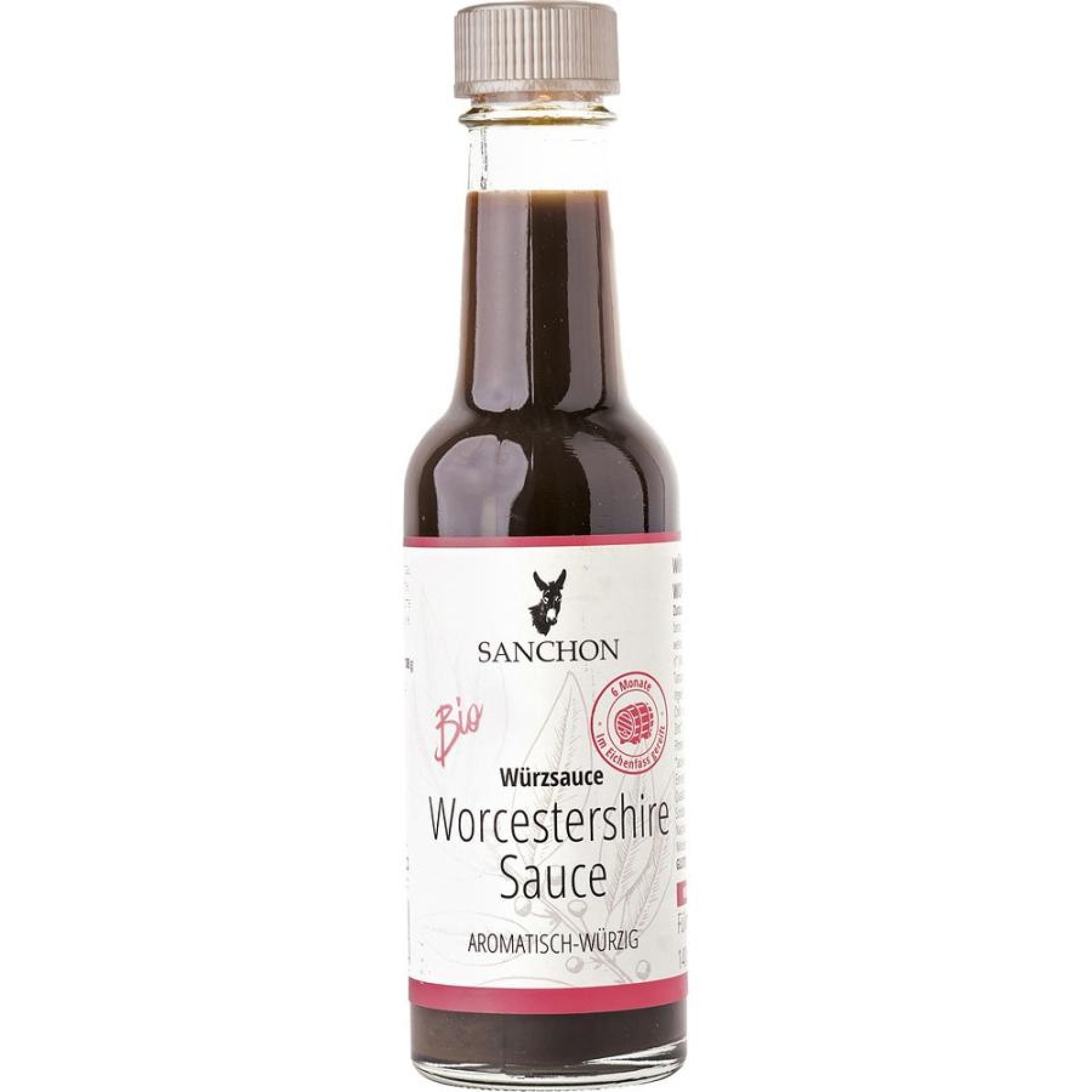 Sos bio Worcestershire picant fara gluten - 140 ml