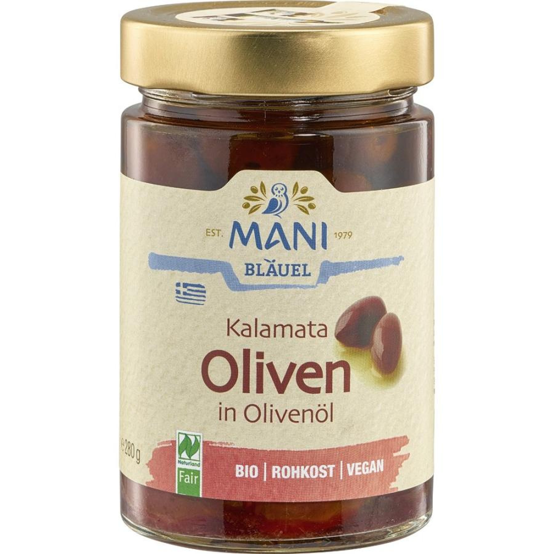 Masline Kalamata in ulei de masline - 280 g
