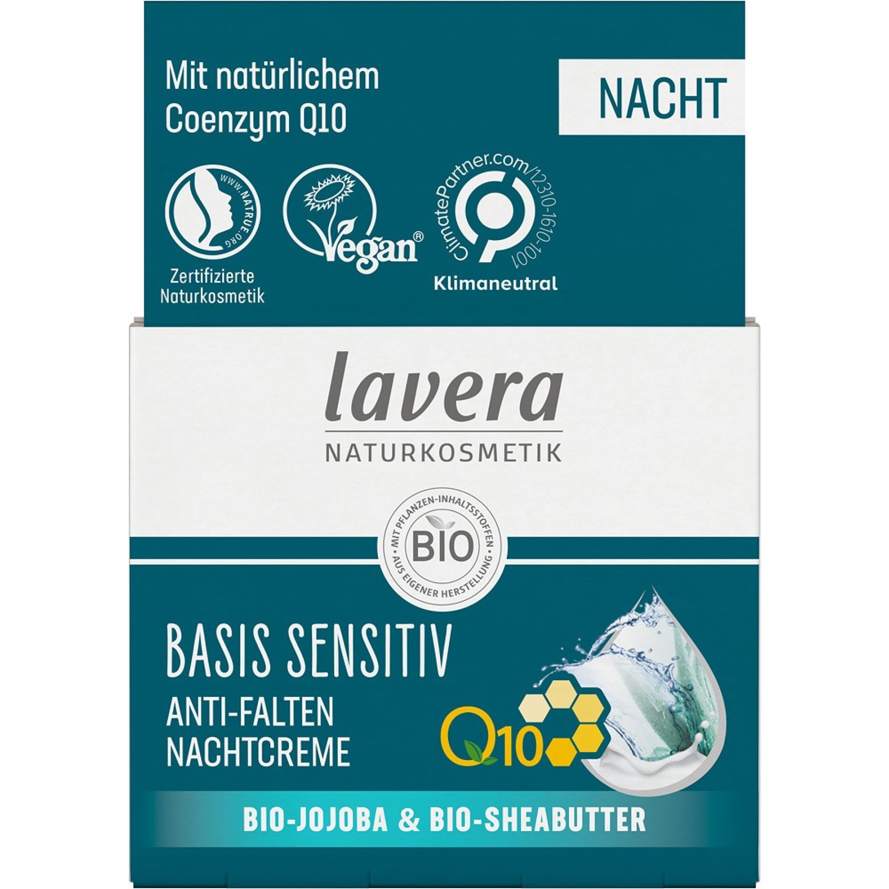 Crema de noapte antirid cu coenzima Q10 - 50 ml