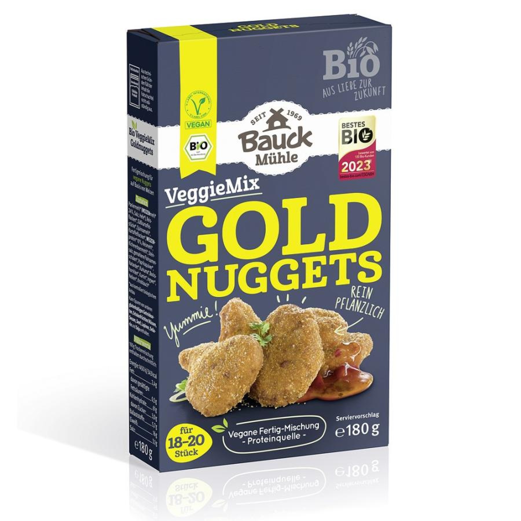 Mix vegan pentru chiftelute aurii, eco - 180 g
