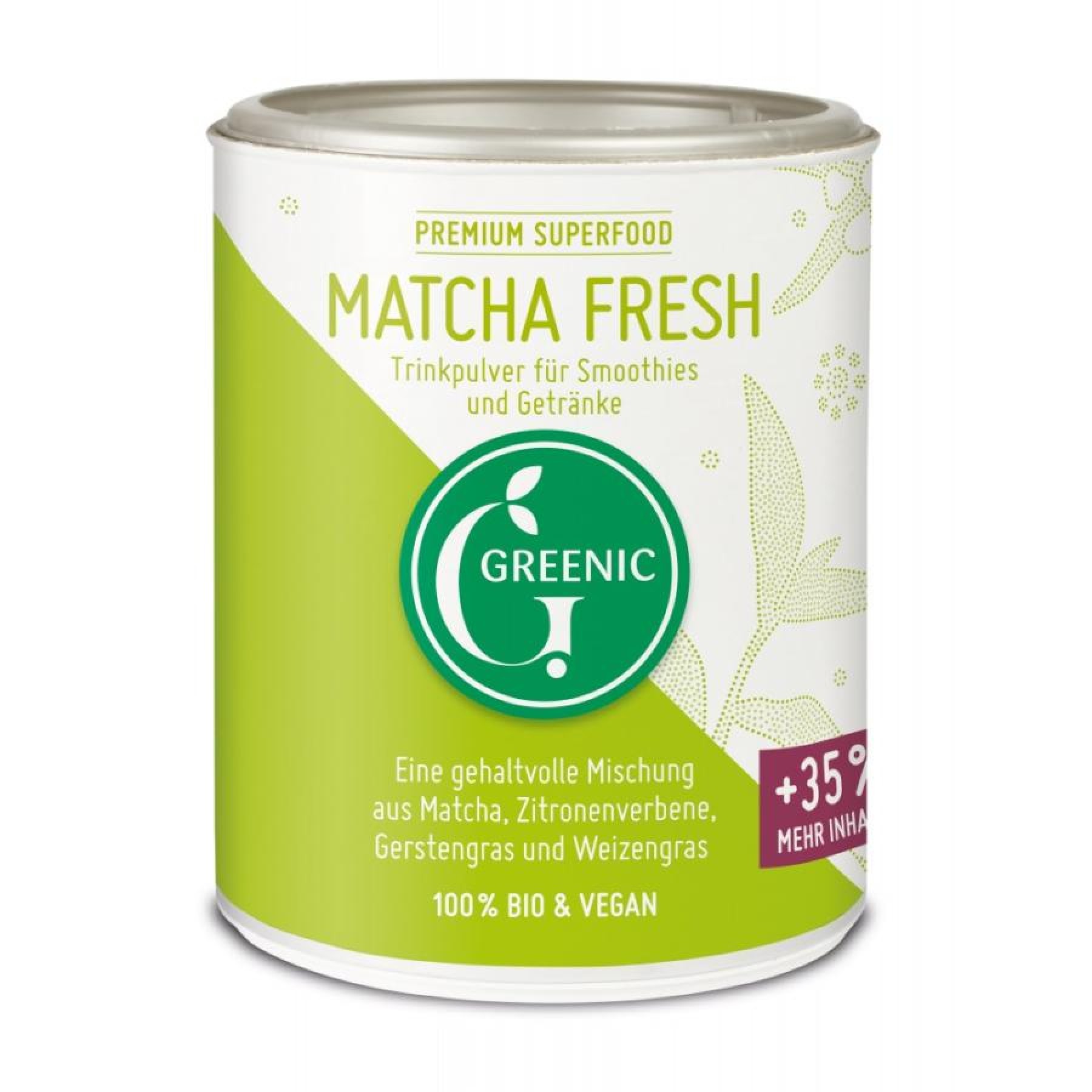 Pudra Matcha Fresh pentru smoothie-uri si bauturi, eco - 110 g