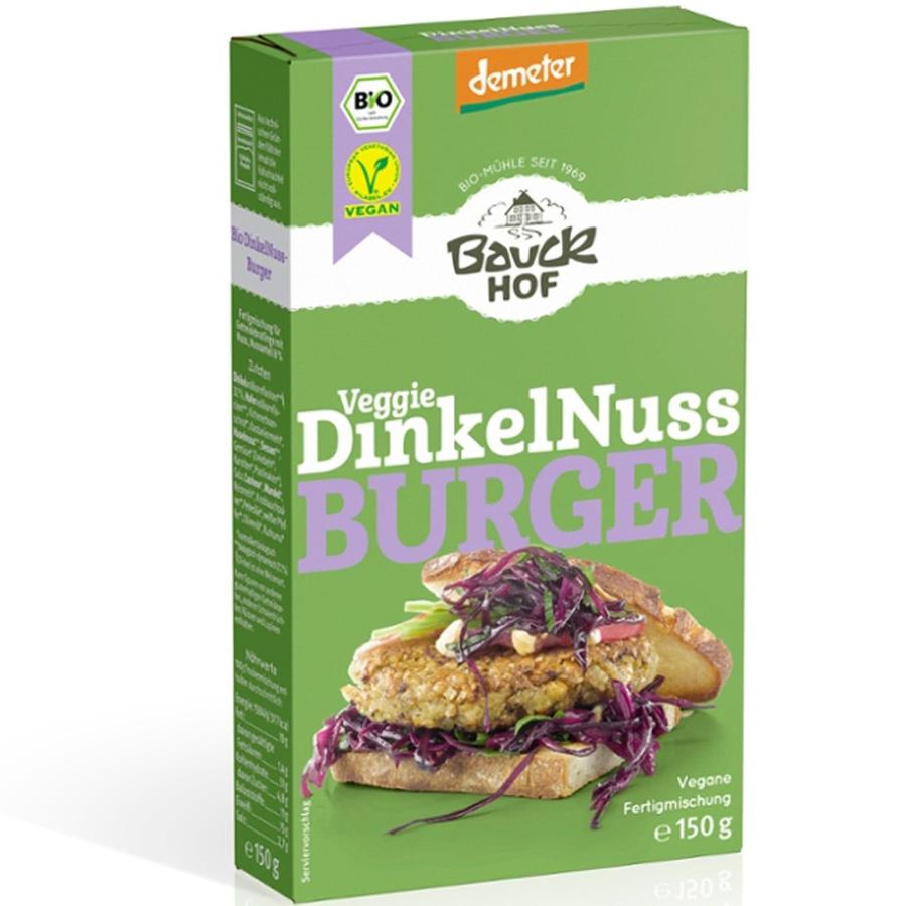 Mix pentru burgeri cu nuci si spelta - 150 g
