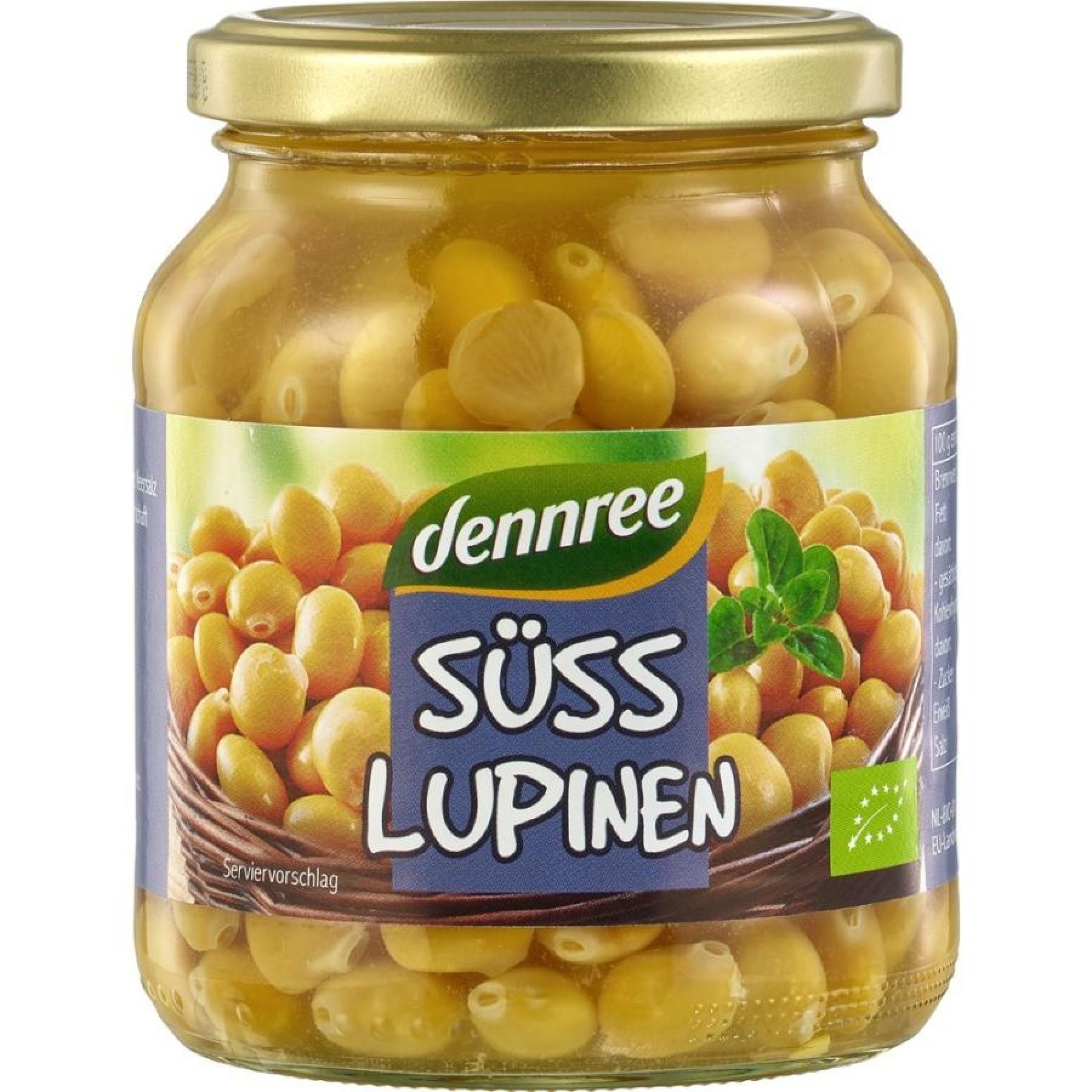 Boabe de lupin dulce - 340 g