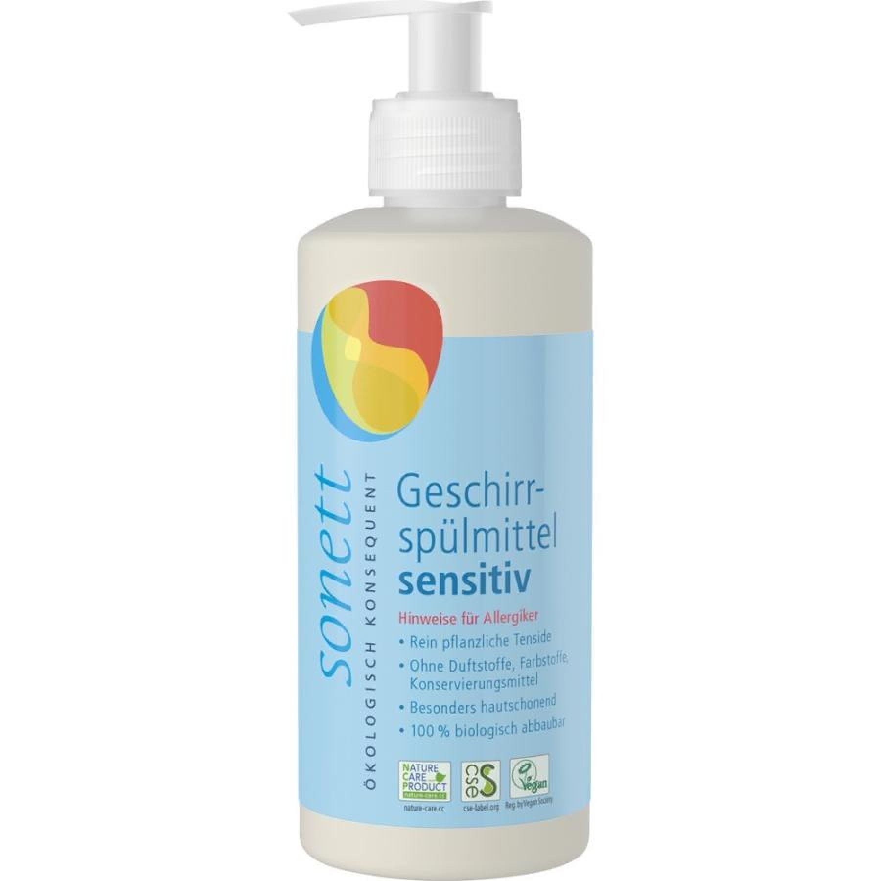 Detergent pentru spalat vase pentru alergici - 300 ml