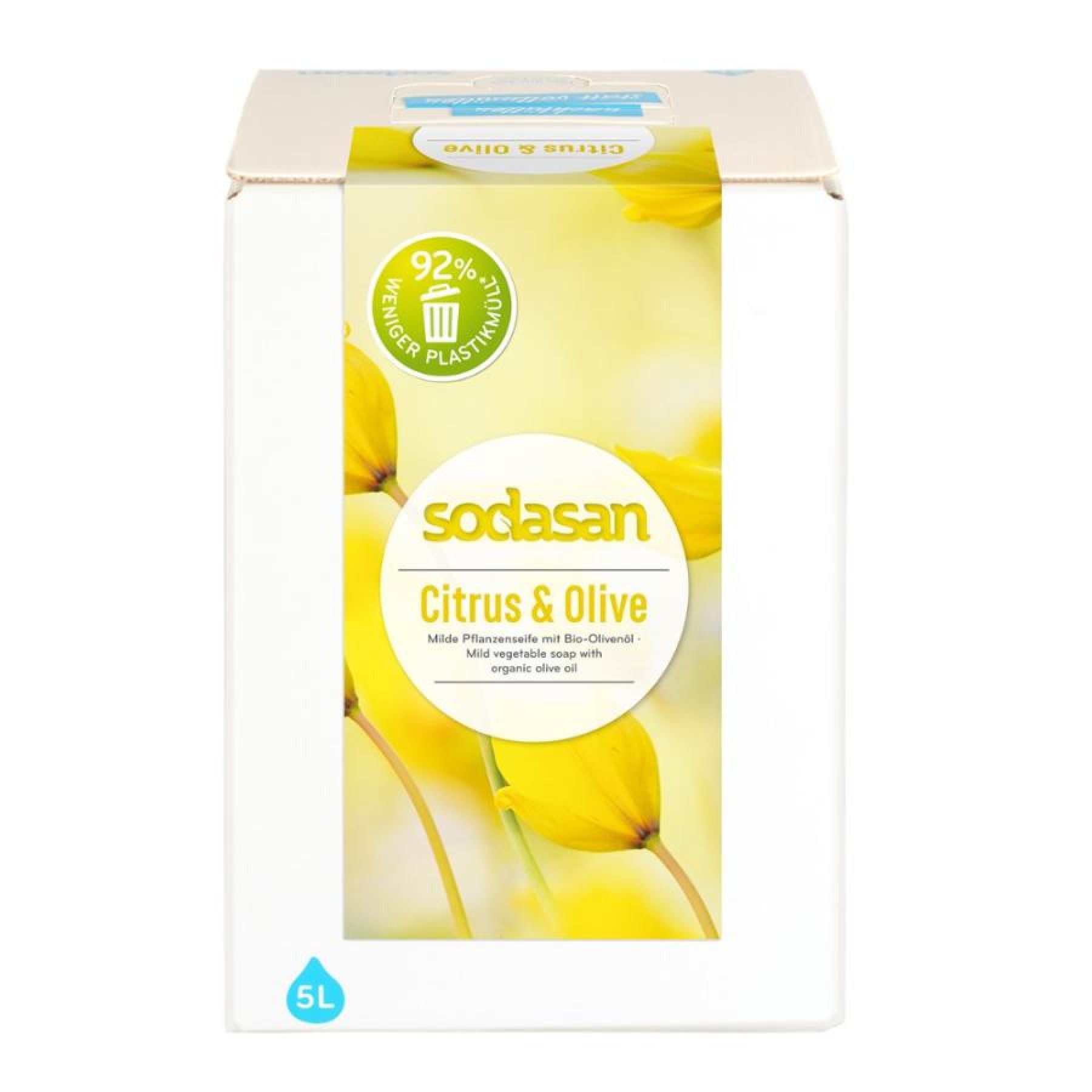 Sapun lichid cu lamaie si masline - 5 L