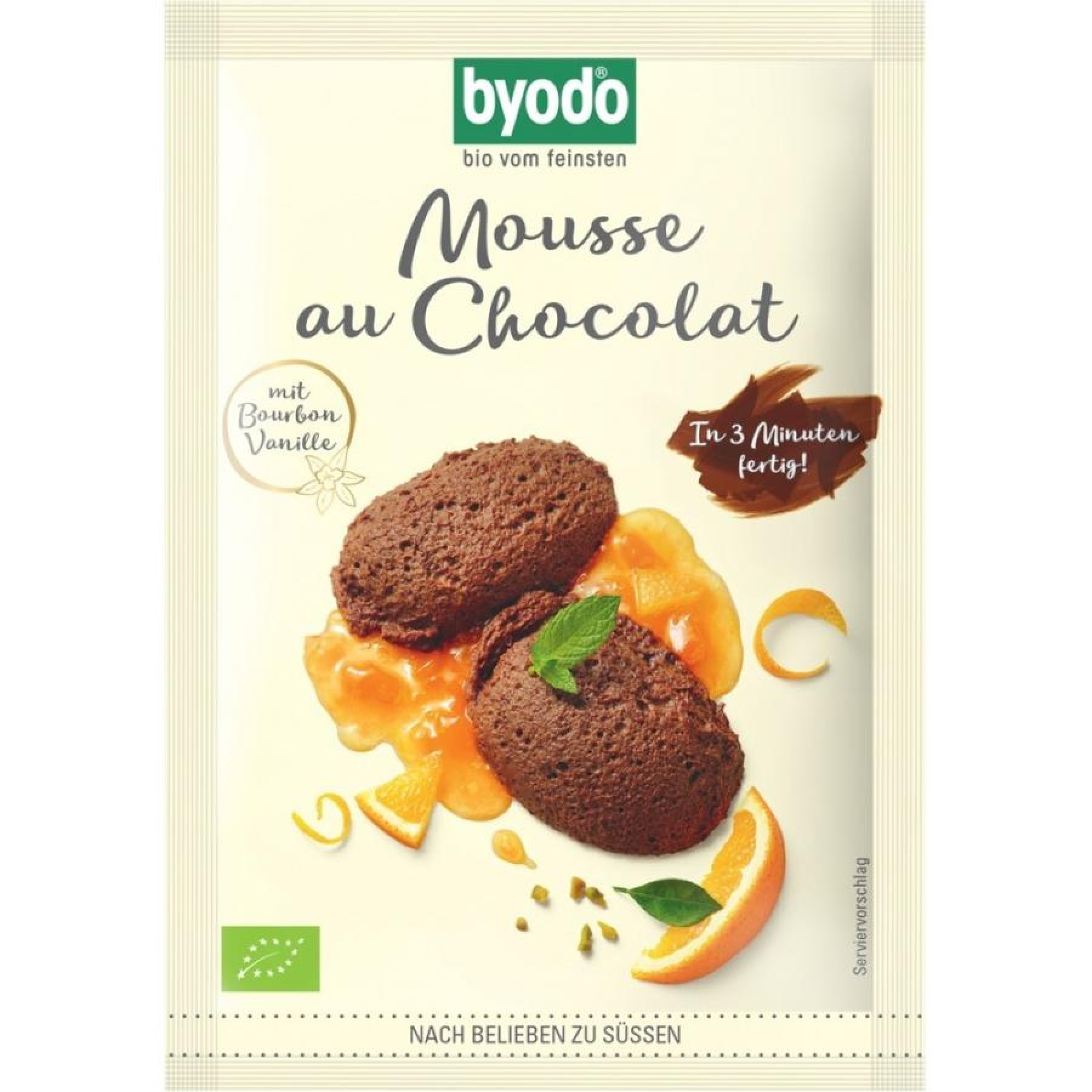Mix pentru mousse de ciocolata fara gluten, eco - 36 g