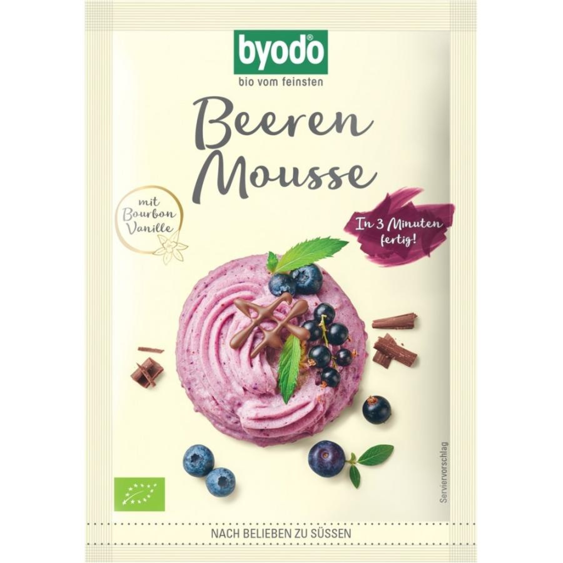 Mix pentru mousse cu fructe de padure fara gluten, eco - 30 g