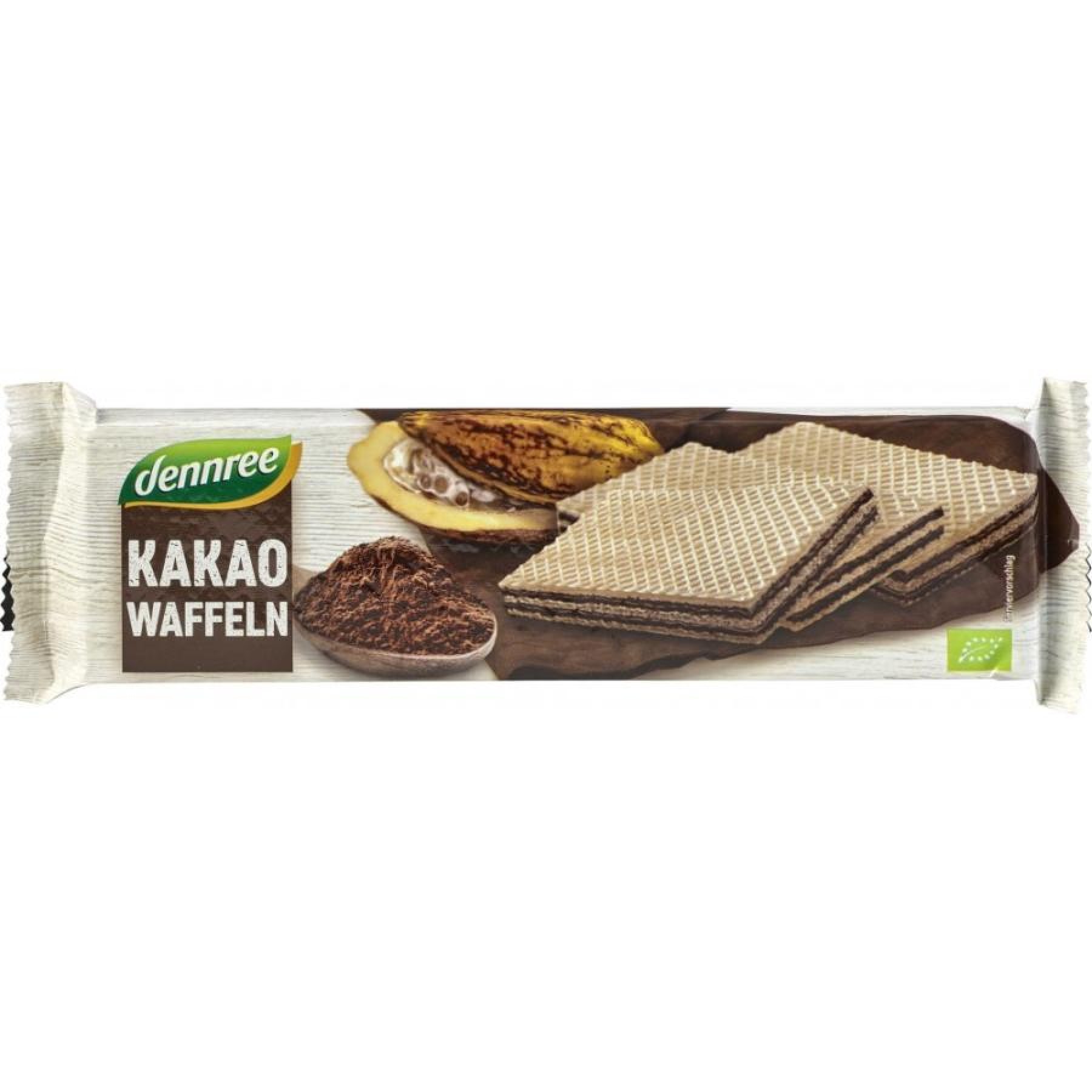 Napolitane cu crema bio de cacao  - 125 g