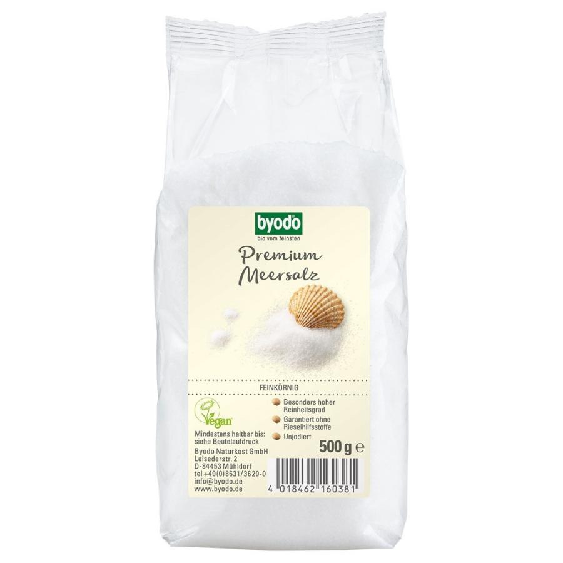 Sare de mare fina neiodata, eco - 500 g