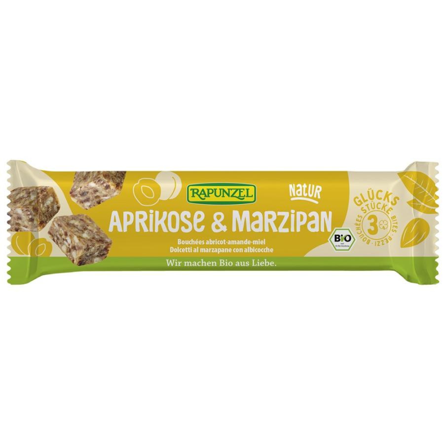 Baton cu martipan si caise, eco - 50 g