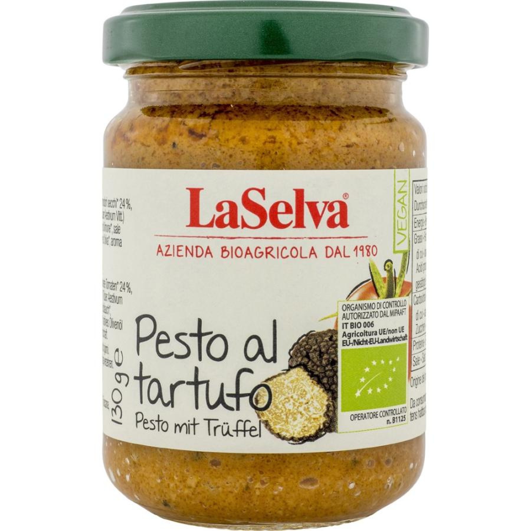 Pesto cu trufe bio - 130 g