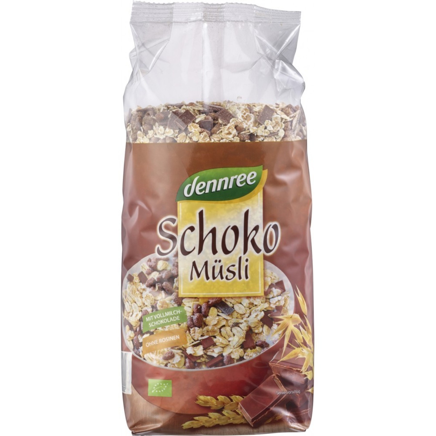 Musli cu ciocolata, eco - 750 g